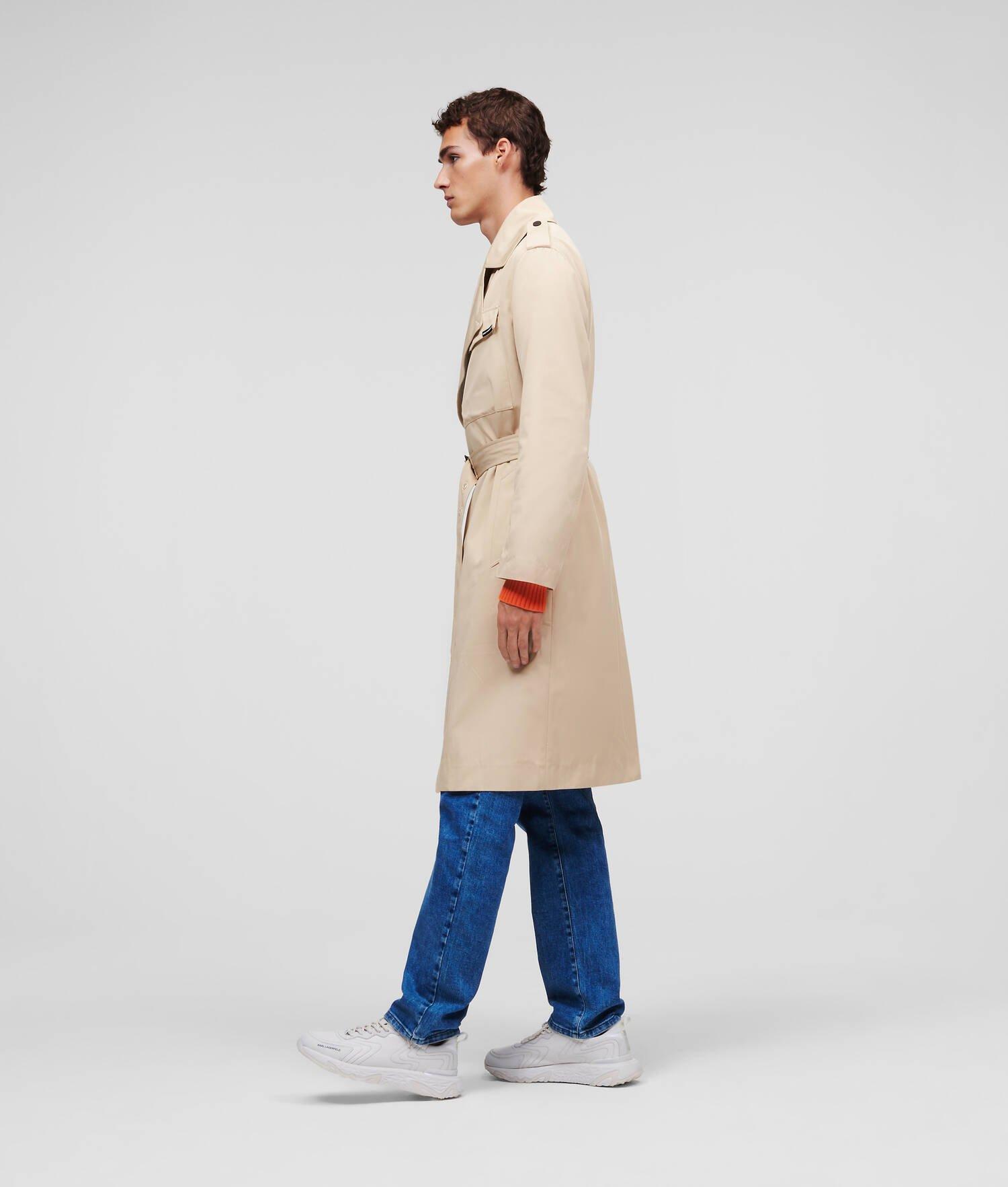 TRENCH COAT WITH BELT Product Image