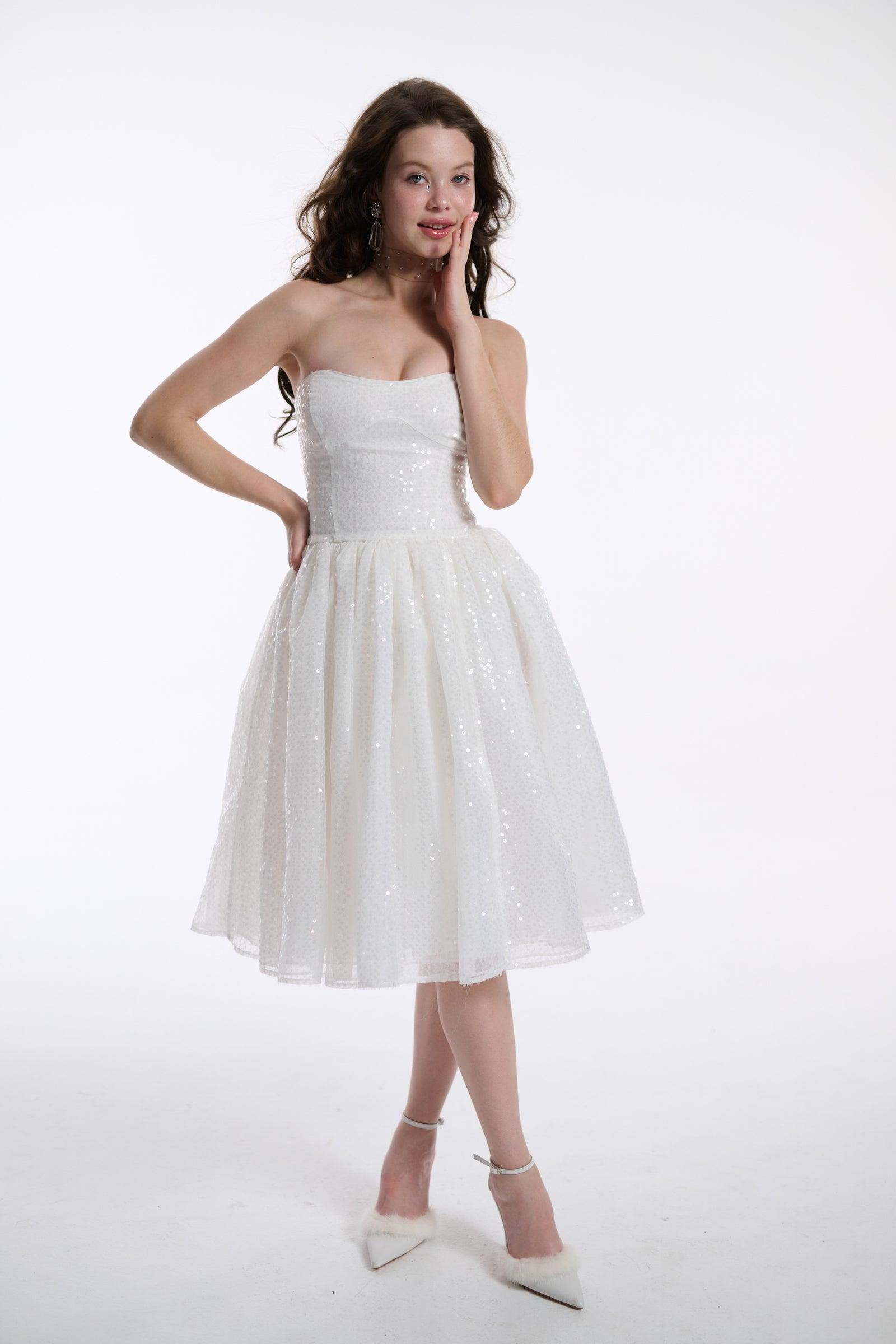 The Frosted Degas Dress Product Image