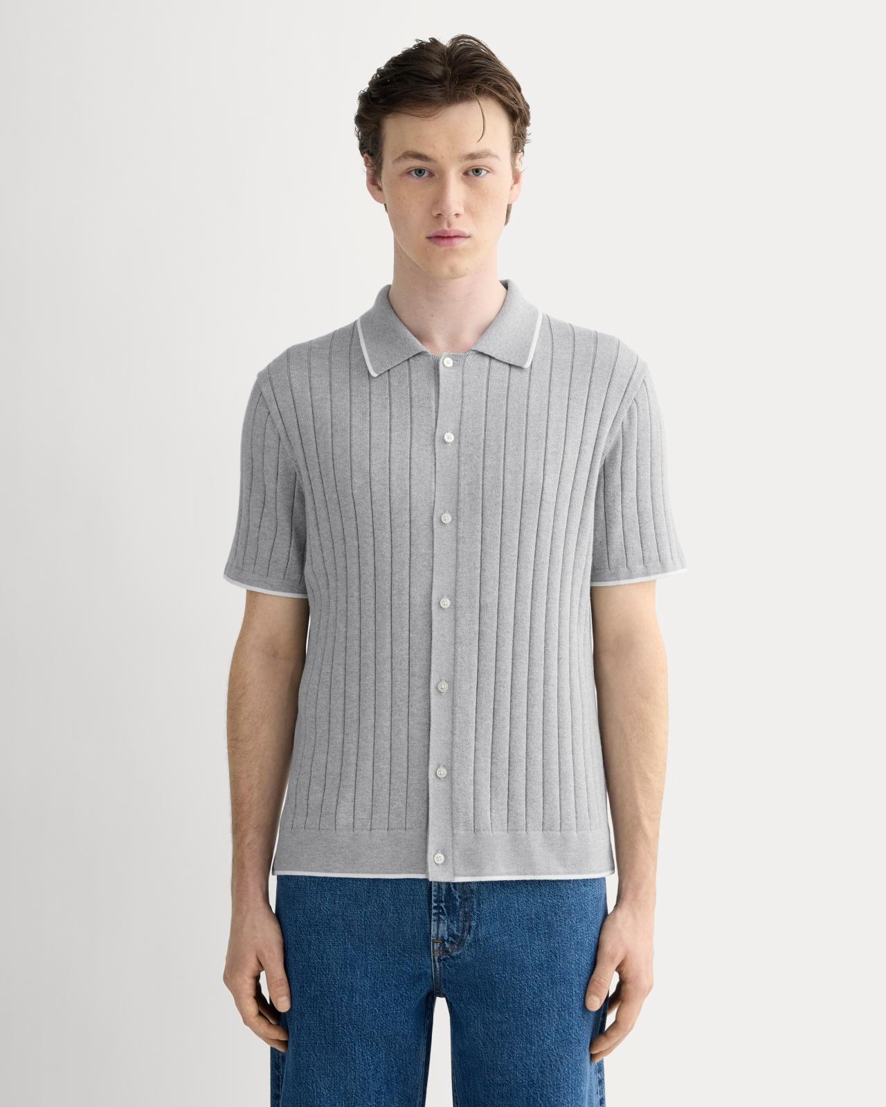 The No-Sweat Button-Down Polo Product Image