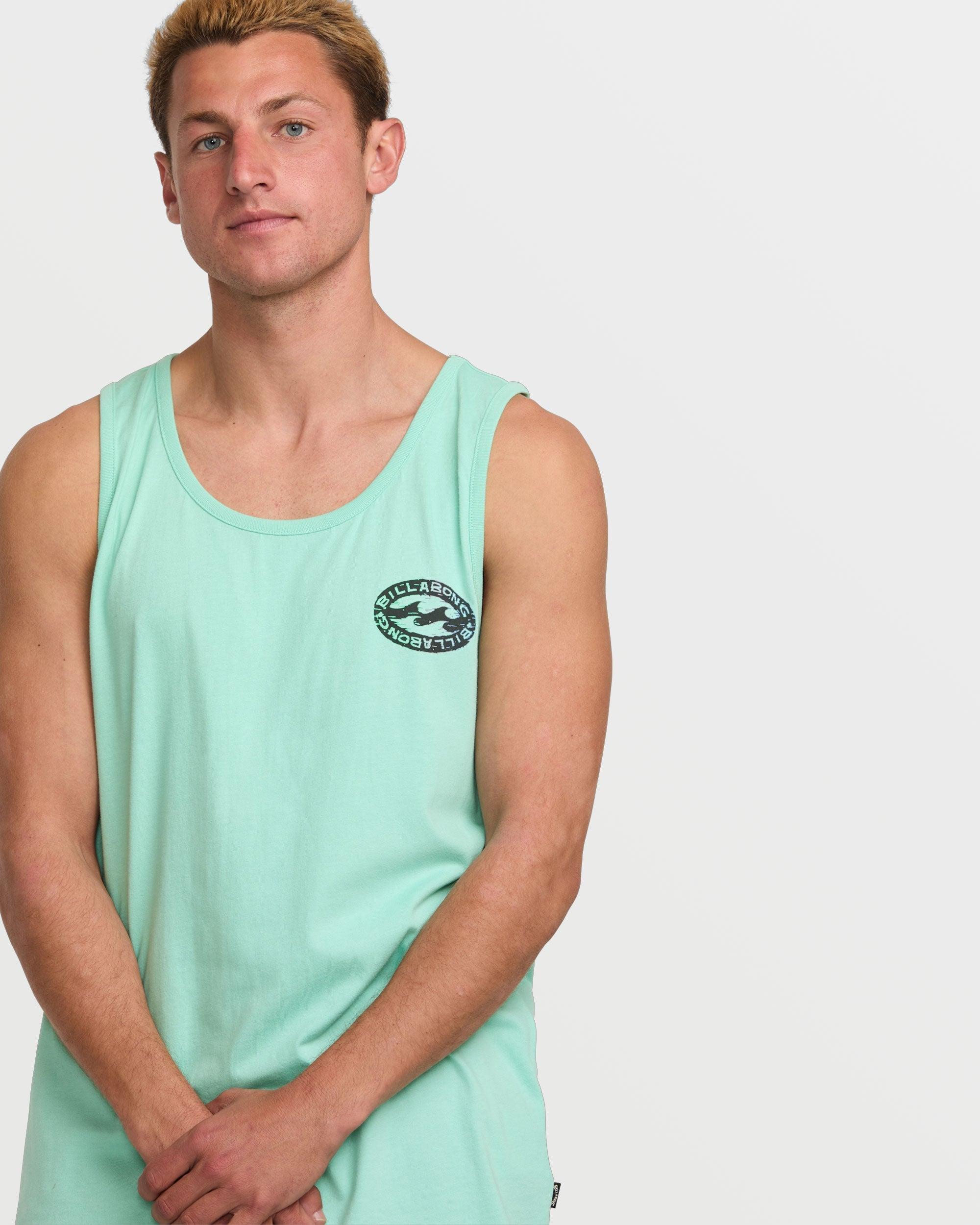Stretch Wave Premium Tank - Bermuda Male Product Image