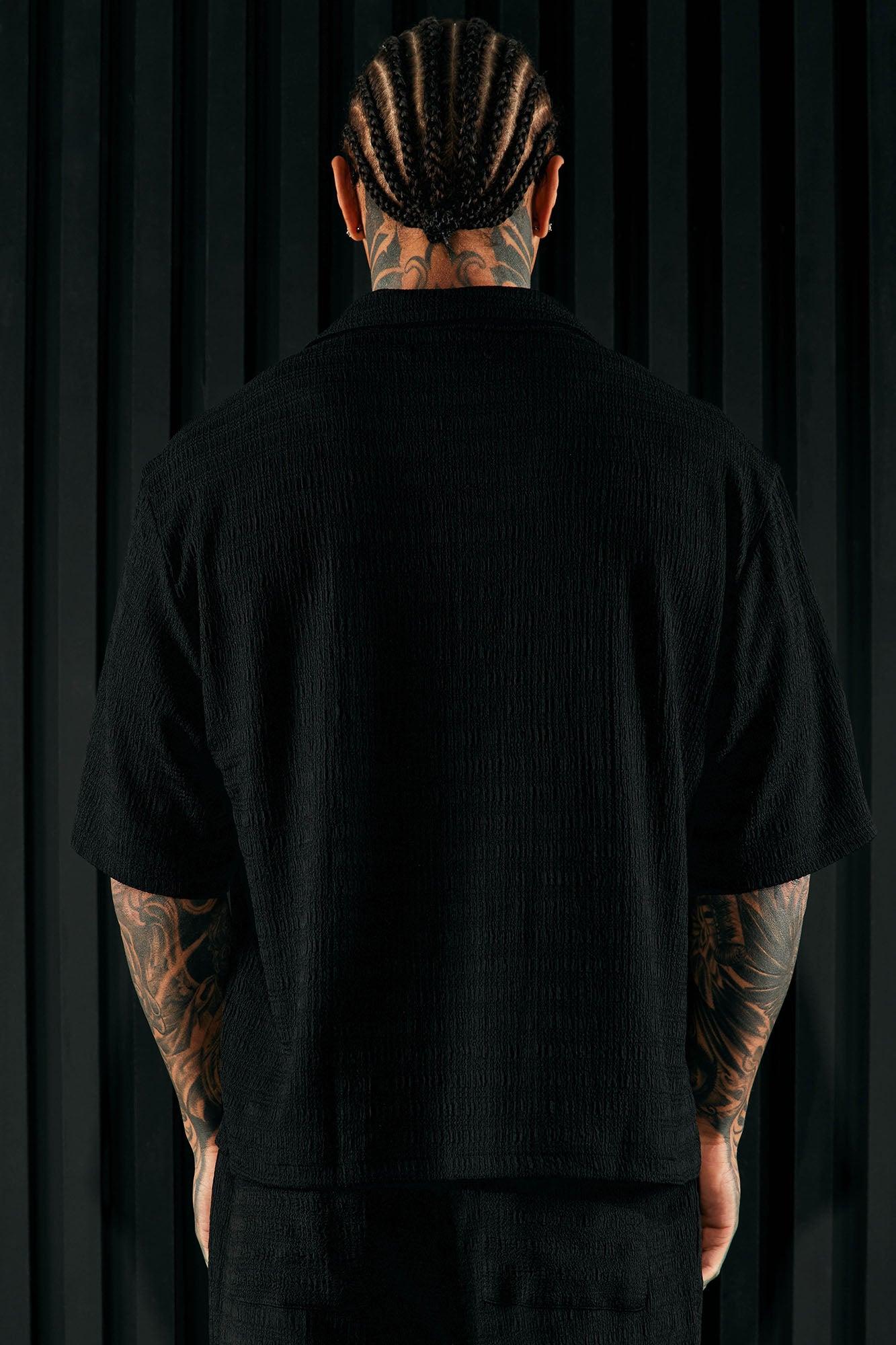 Boca Button Up Shirt - Black Product Image