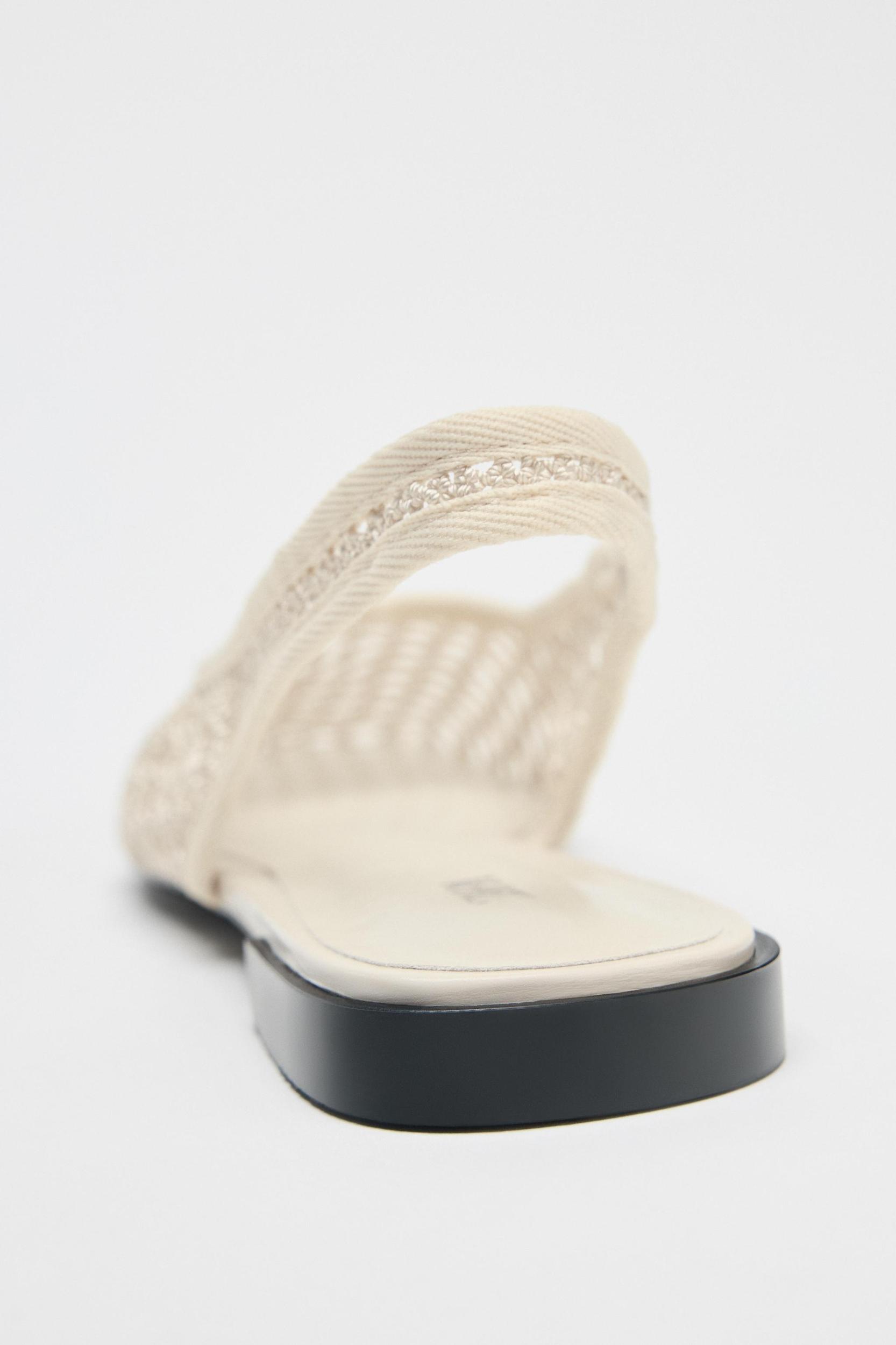 MESH SLINGBACK BALLET FLATS Product Image