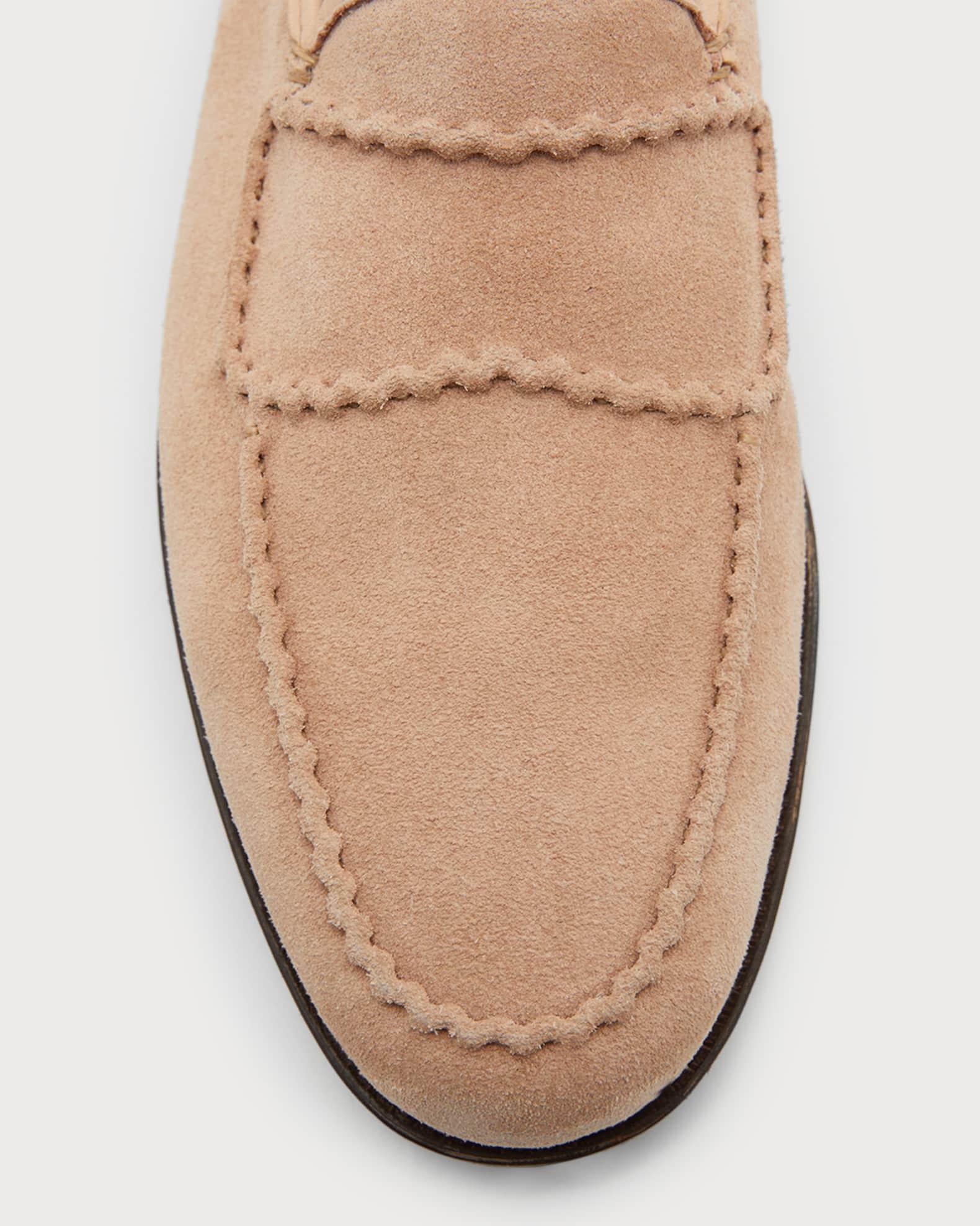 Men's Bath Suede Penny Loafers Product Image