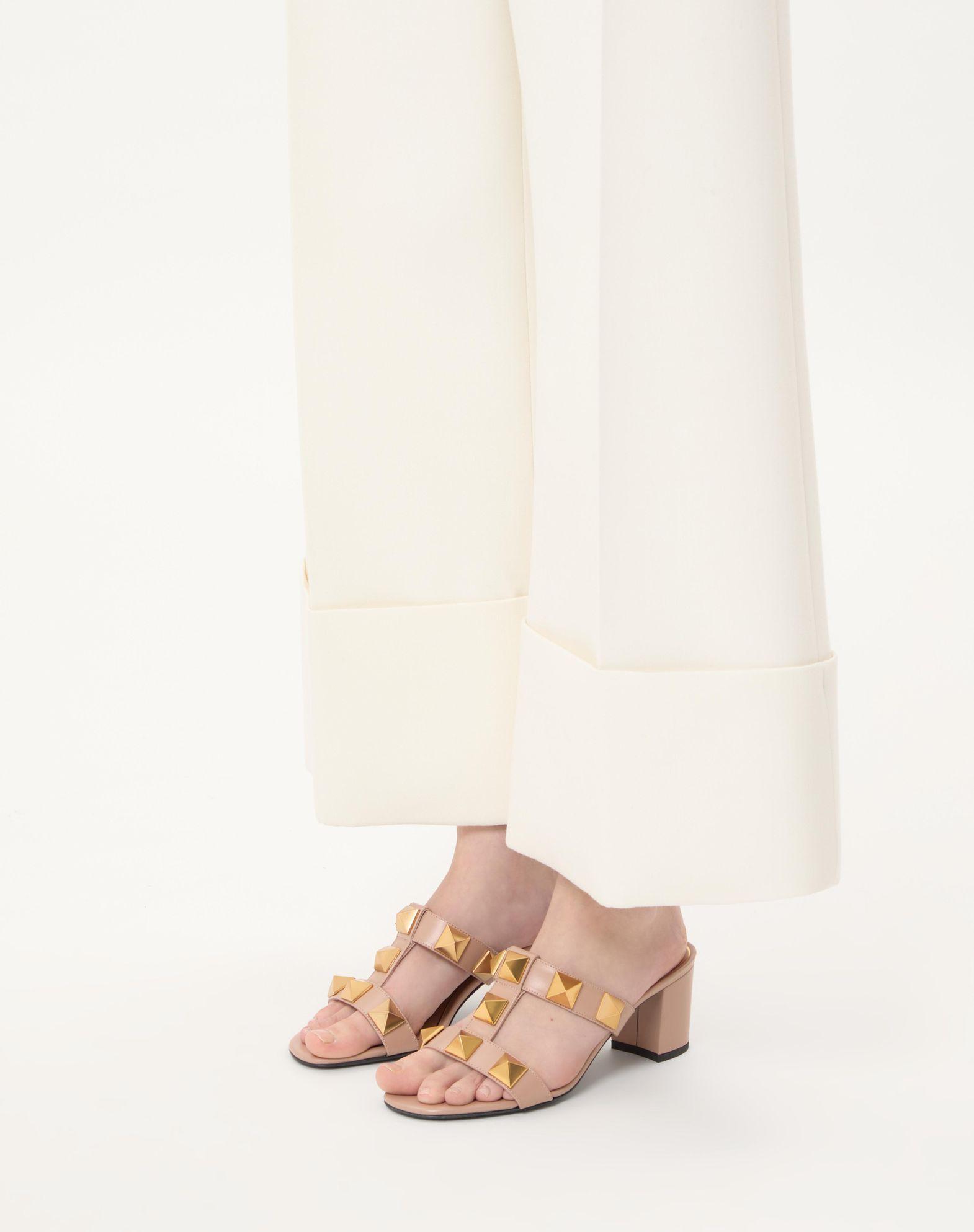 Roman Stud Calfskin Slide Sandal 60 Mm Product Image