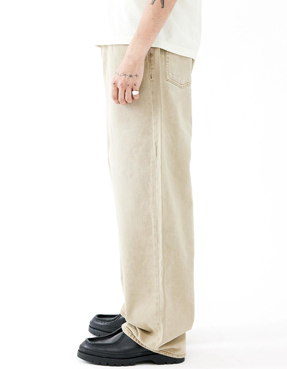 BDG Urban Outfitters Jack Mens Relaxed Wide Fit Jeans - CAMEL Product Image