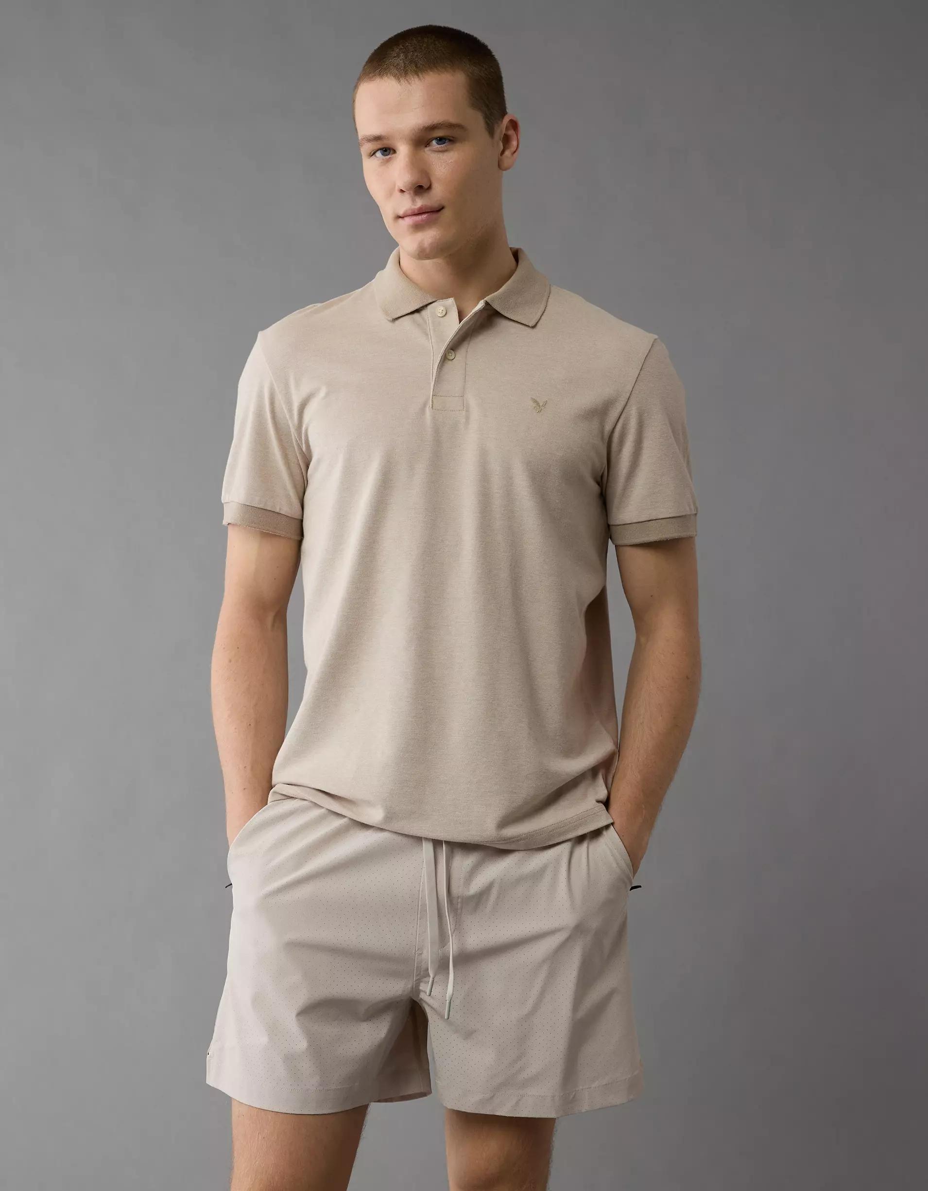 AE Club Pique Polo Shirt Product Image
