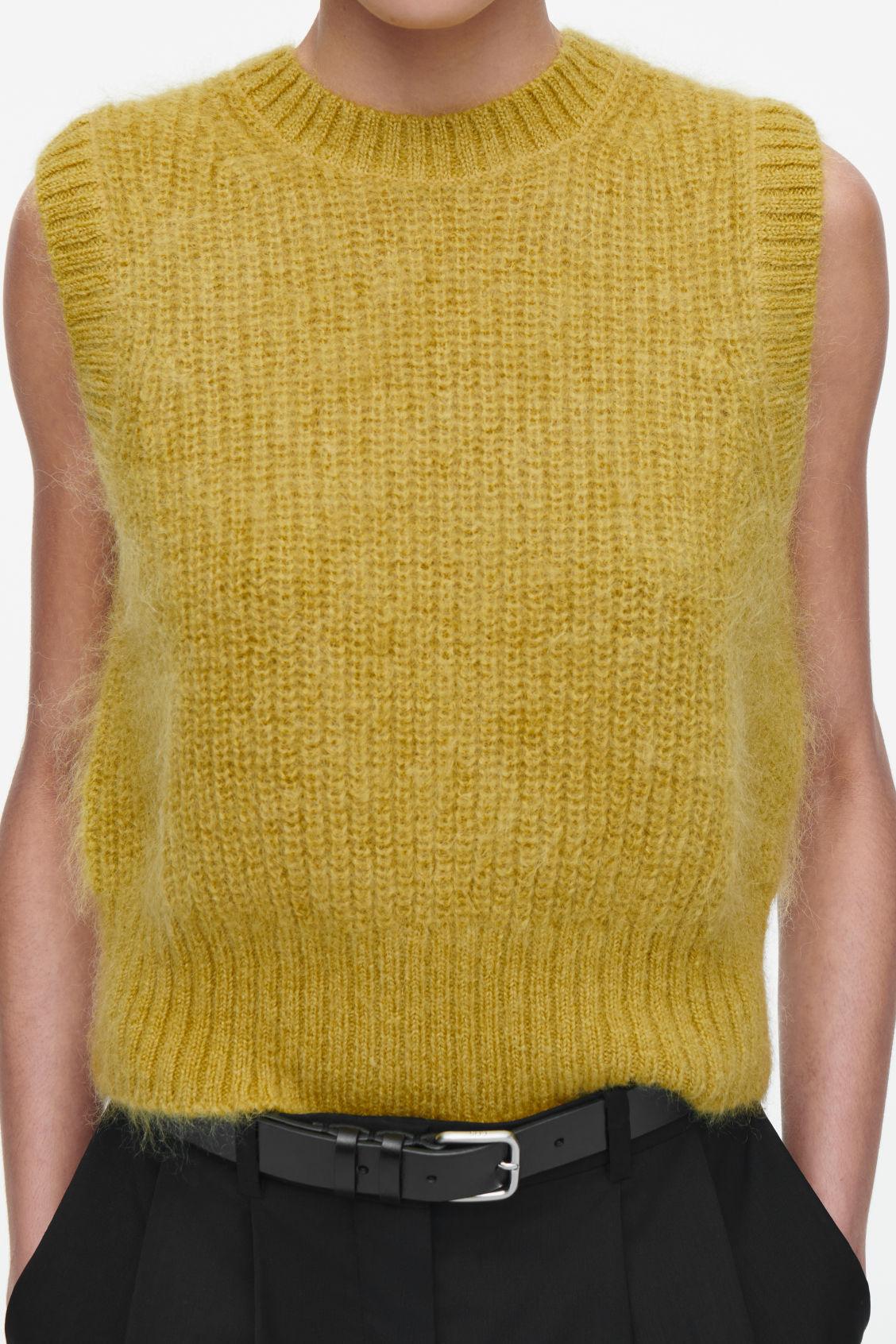 MOHAIR KNIT TANK Product Image