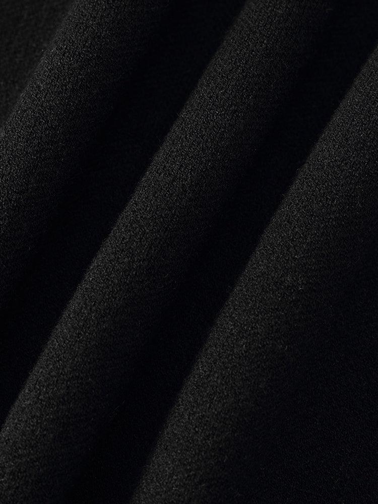 Floral Jacquard Round Neck Women Sweater Product Image