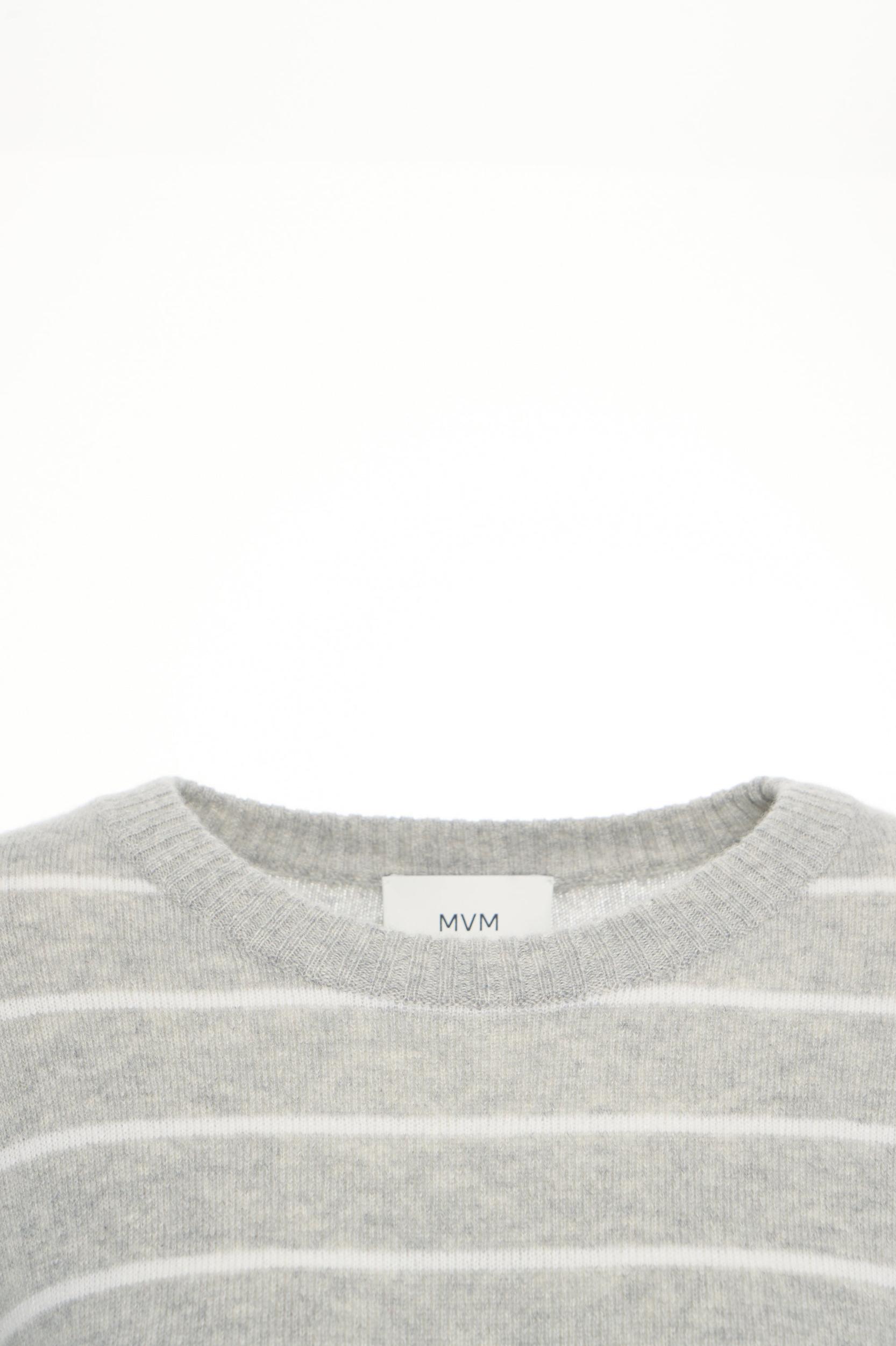 Striped knit sweater Product Image