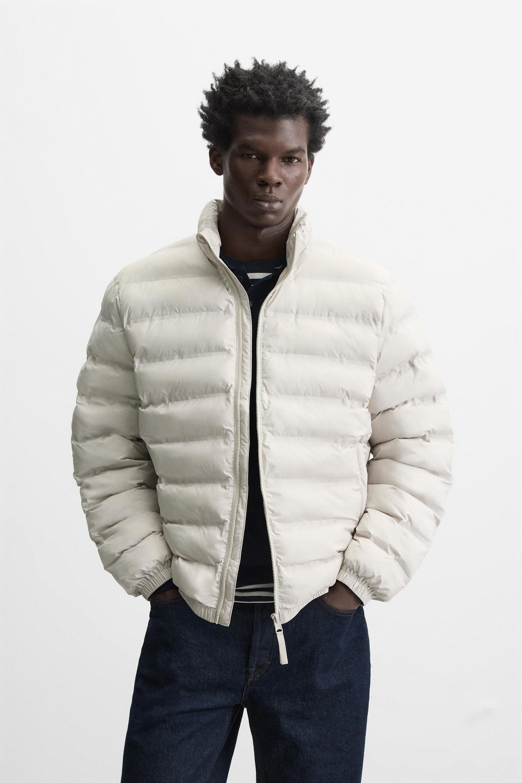 LIGHTWEIGHT WATER REPELLENT PUFFER JACKET Product Image