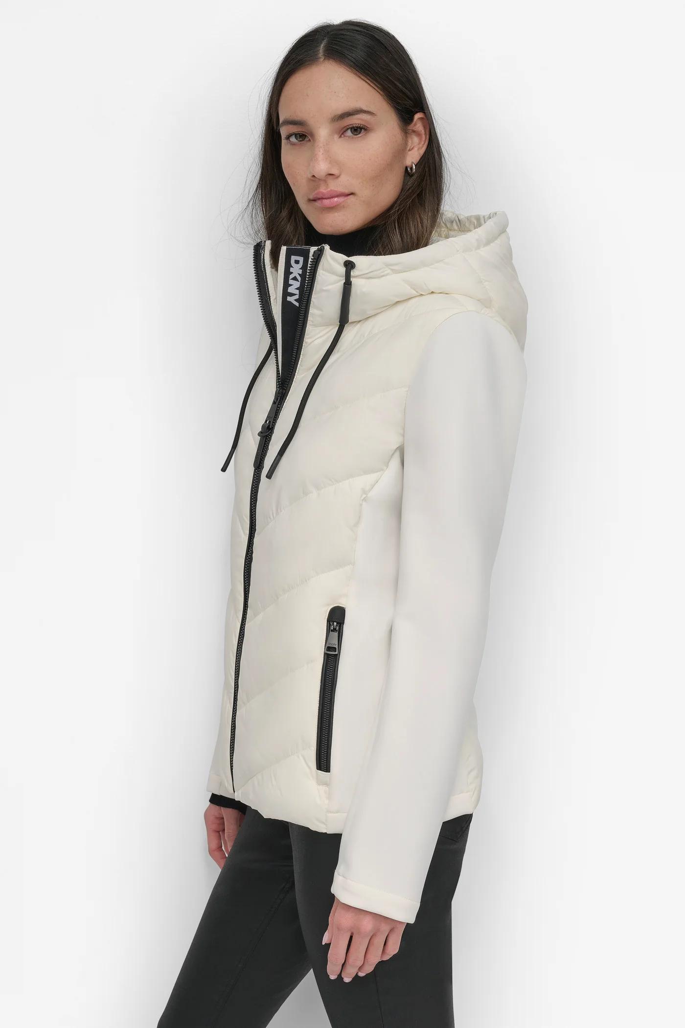 MIXED MEDIA LIGHT WEIGHT PUFFER Product Image