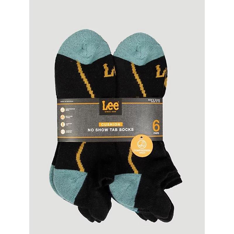 Mens 6-Pack No Show Tab Sock Product Image