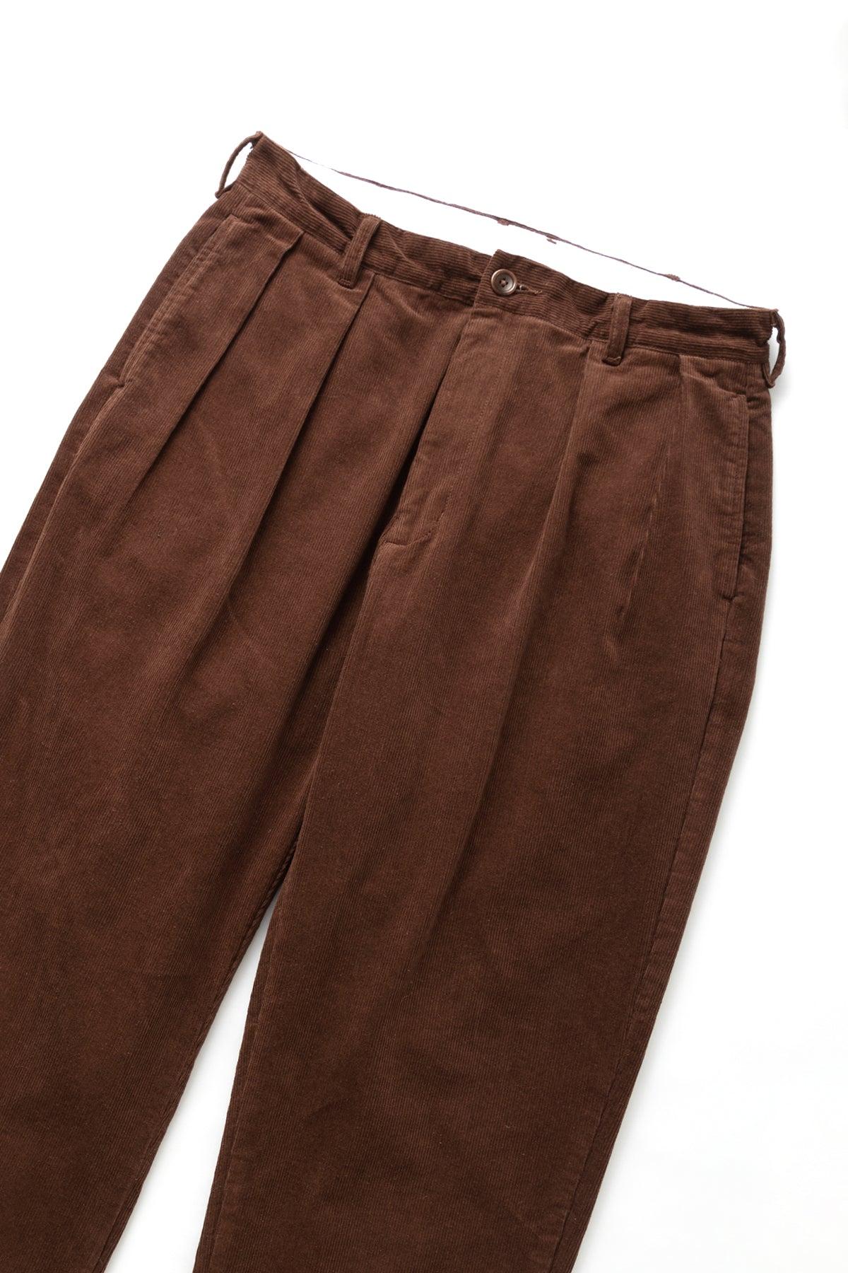 Corduroy Part Timer Pant - Brown Product Image