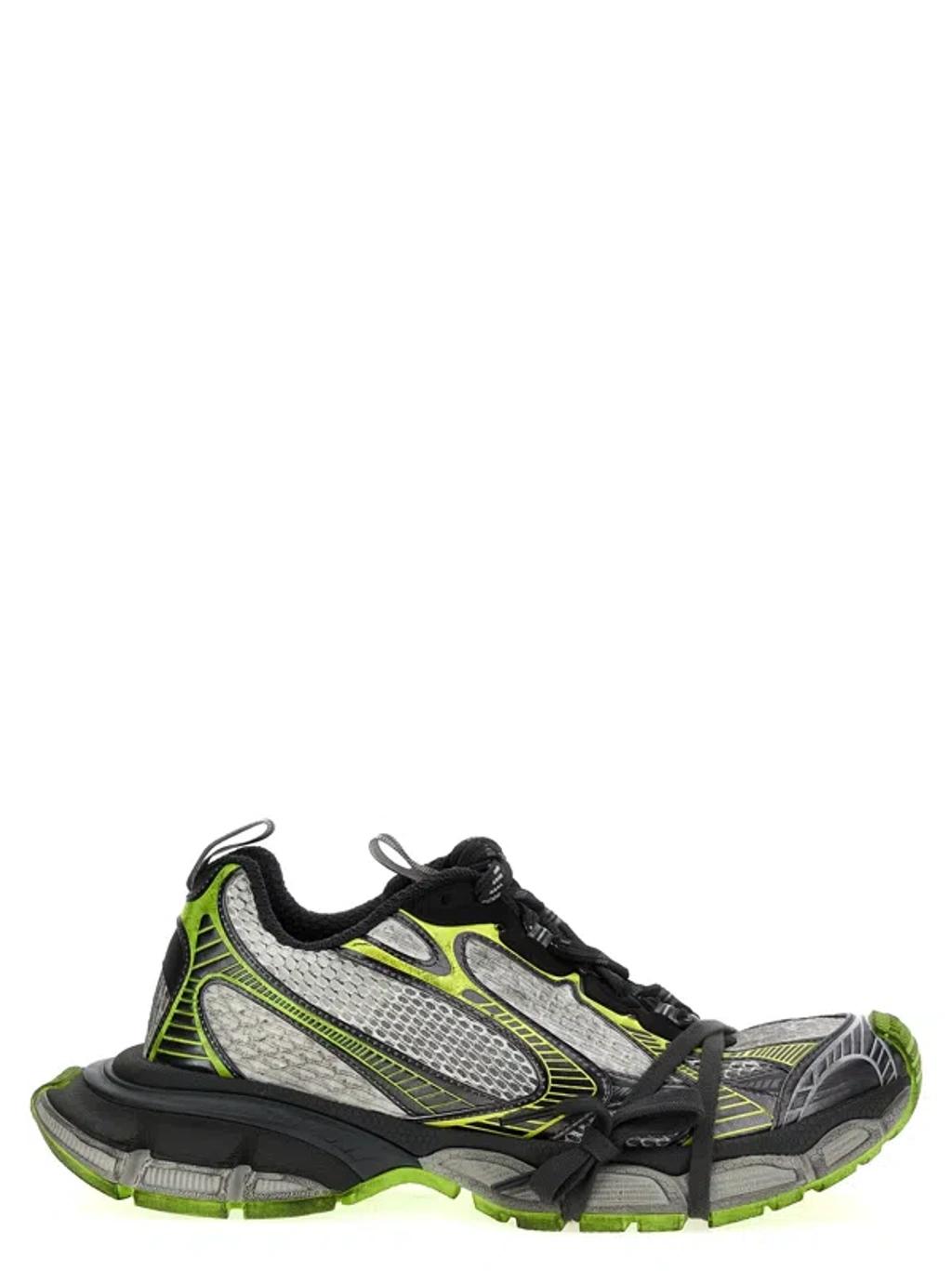 BALENCIAGA Multicolor Mesh And Rubber 3xl Sneakers Product Image