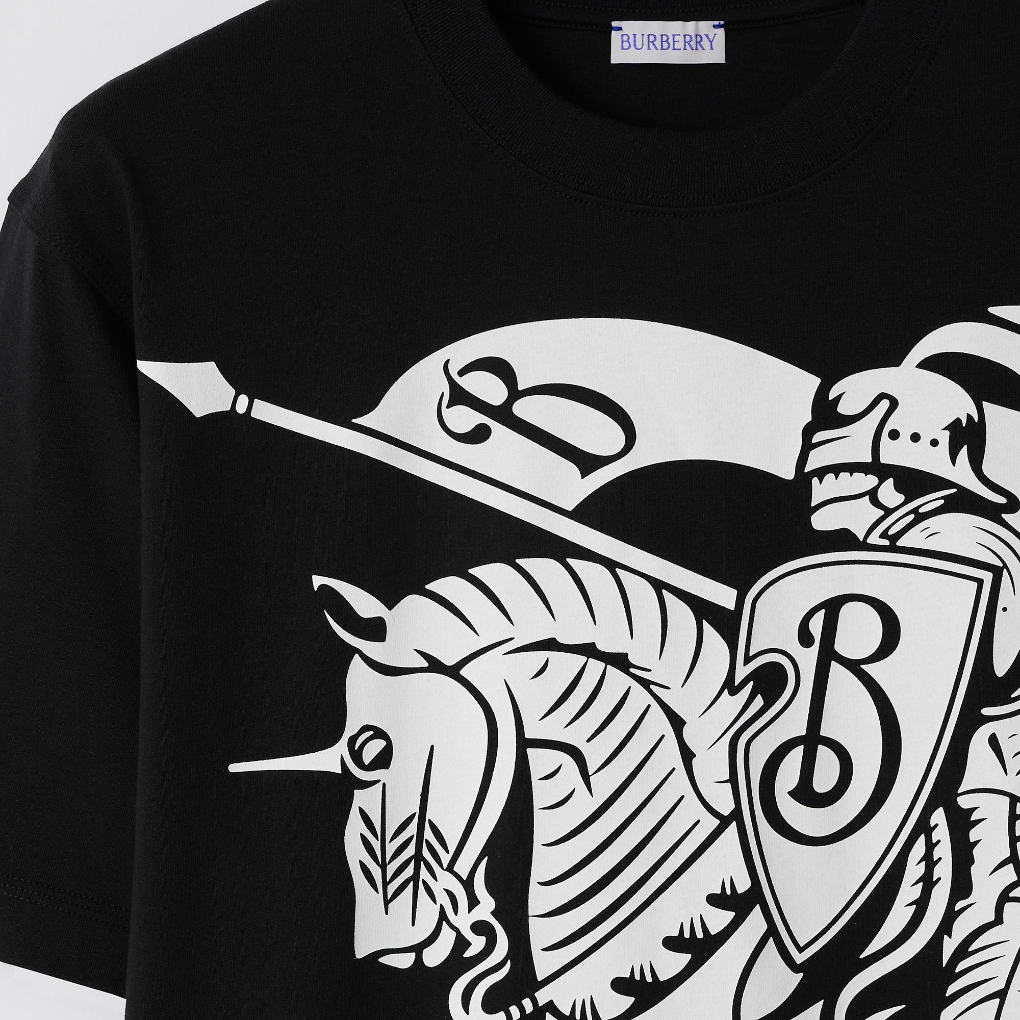 Equestrian Knight-print cotton T-shirt Product Image
