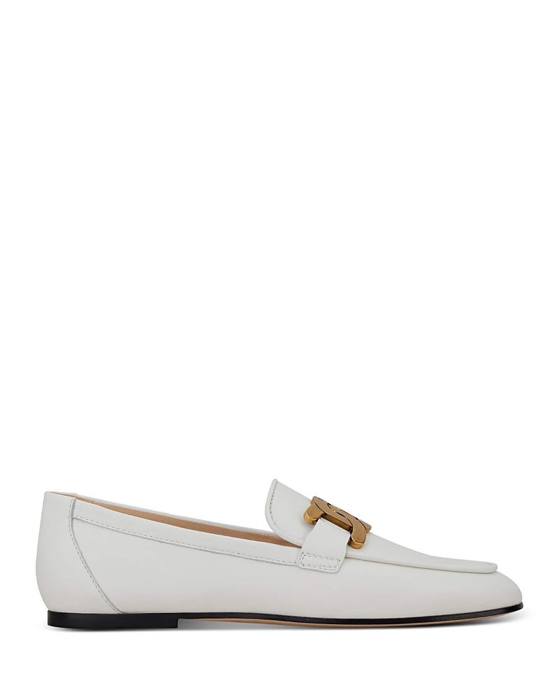 Tods Womens Kate Almond Toe Loafers Product Image