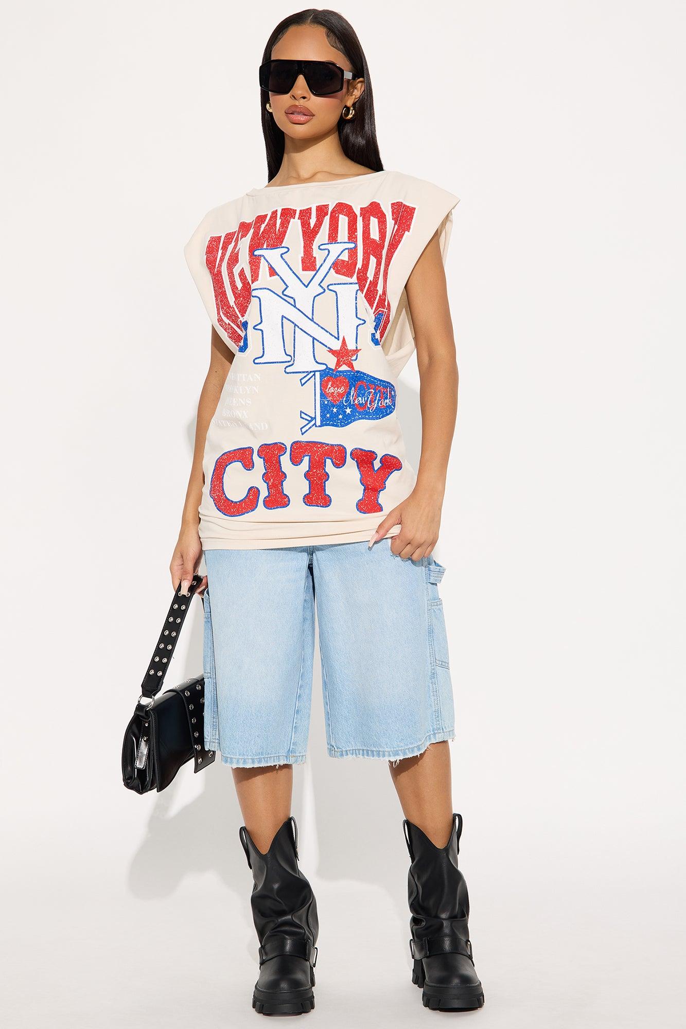 New York City Tee - Cream Product Image