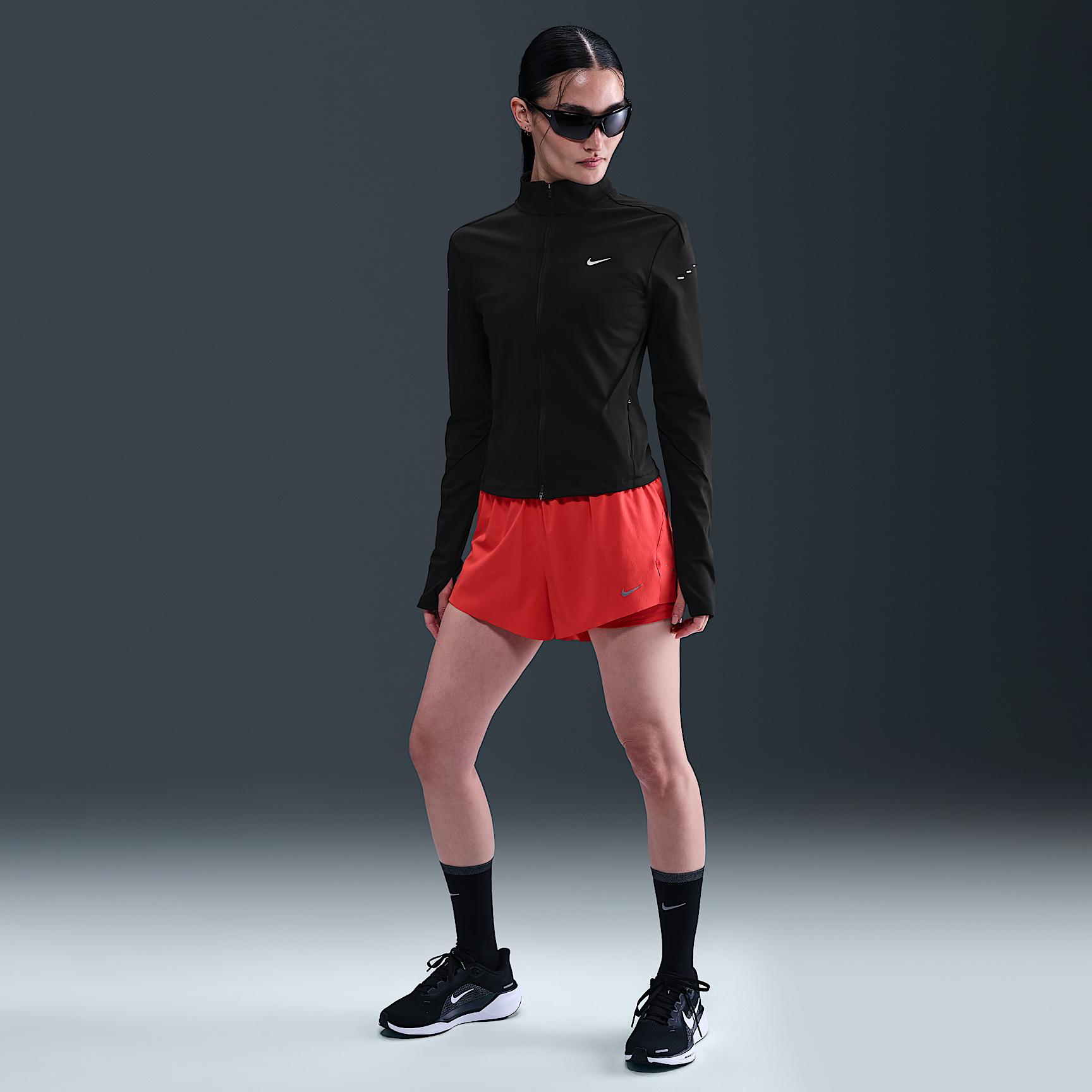 Nike Womens Swift Dri-FIT Full-Zip Mid-Layer Running Top | IB1998-675 Product Image