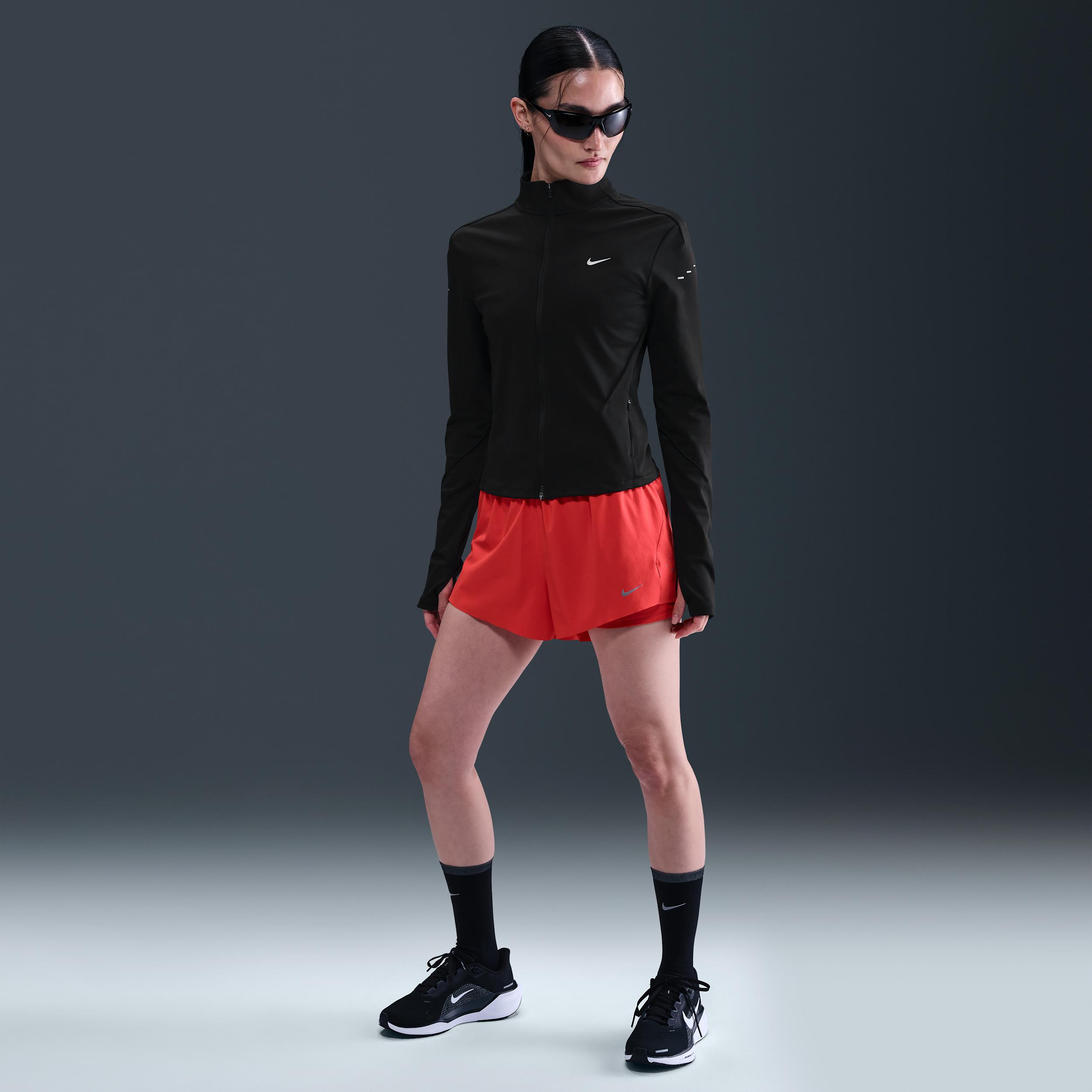 Nike Womens Swift Dri-FIT Full-Zip Mid-Layer Running Top | IB1998-675 Product Image