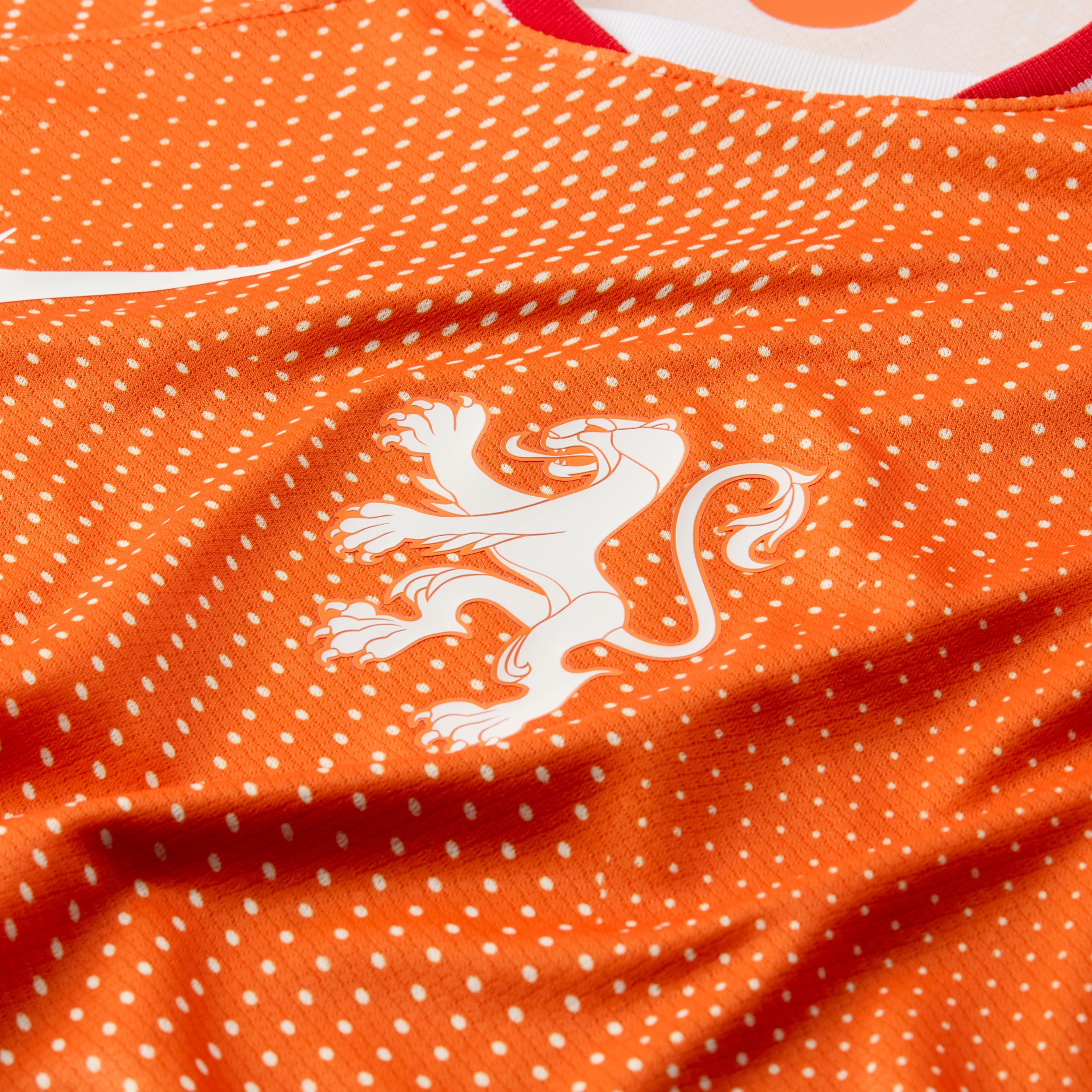 Netherlands 2025 Stadium Home (Team) Nike Men's Dri-FIT Soccer Replica Jersey Product Image