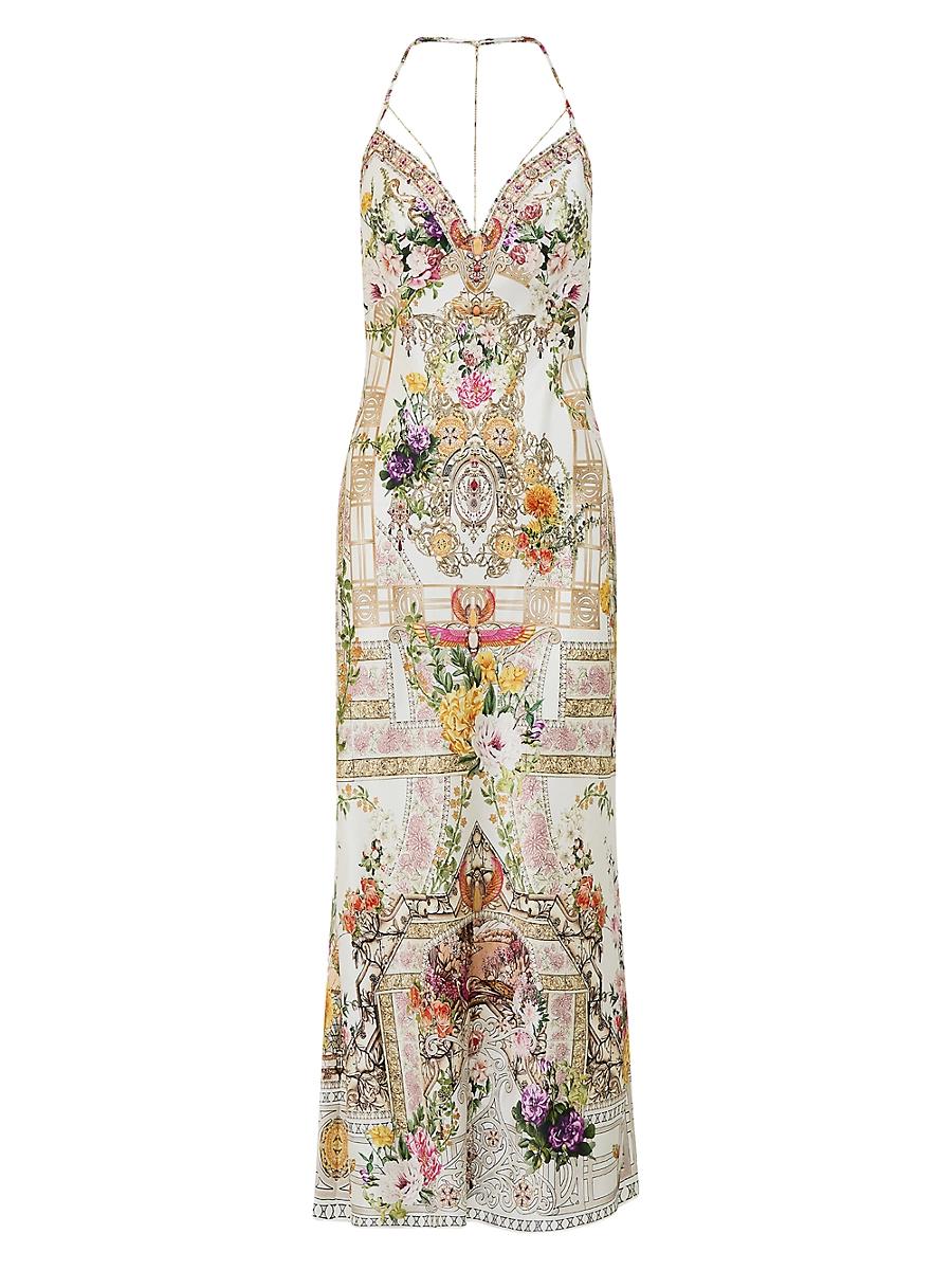 Womens Egyptian Chain & Silk Slipdress Product Image