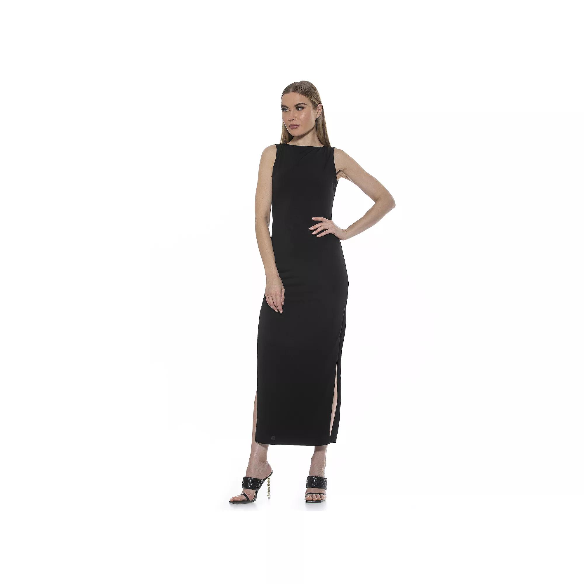 Women's ALEXIA ADMOR Open Back Maxi Dress,  Product Image