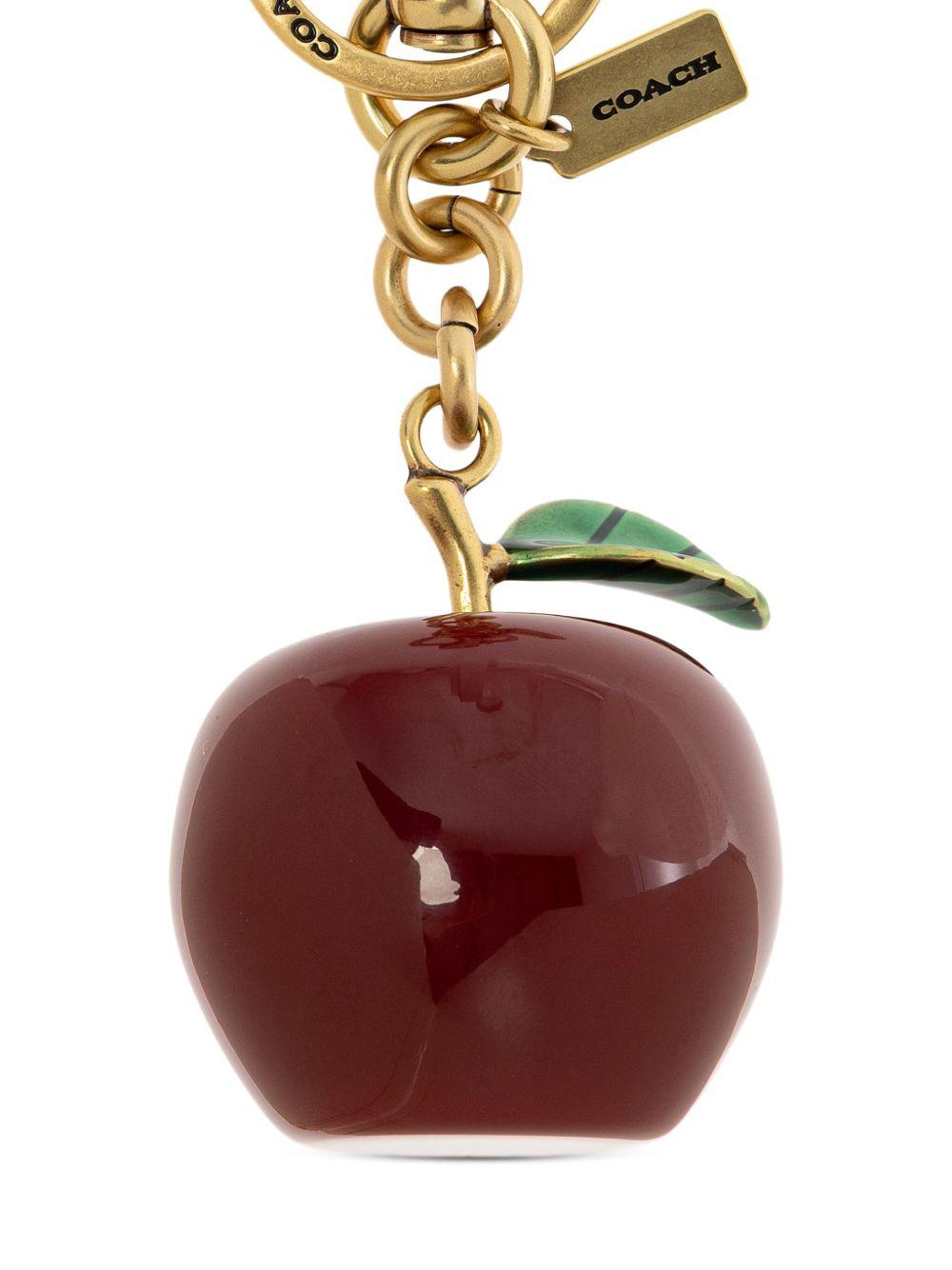 small apple-motif bag charm Product Image
