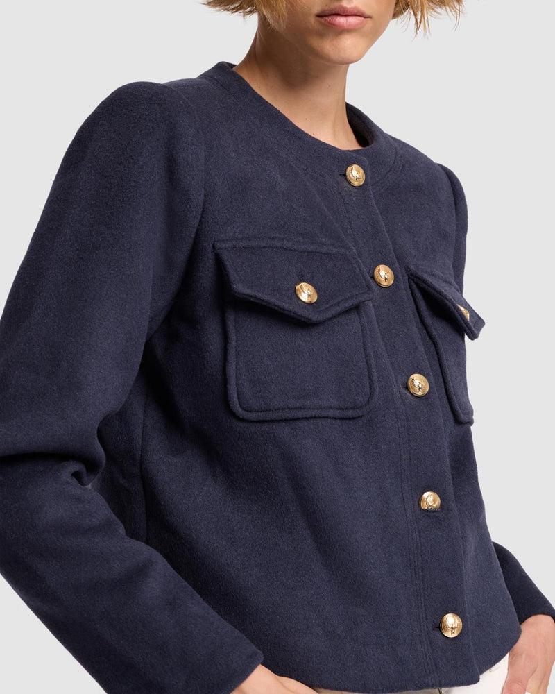 Wool Blend Jacket Product Image