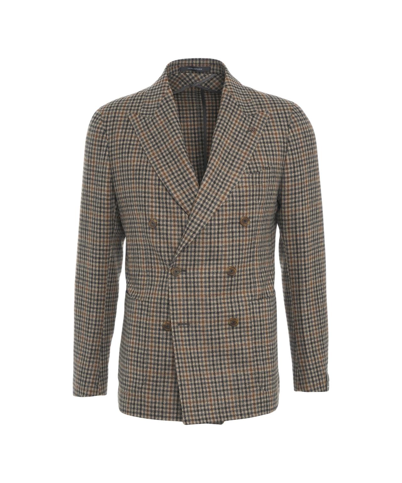 Virgin wool double-breasted blazer Product Image