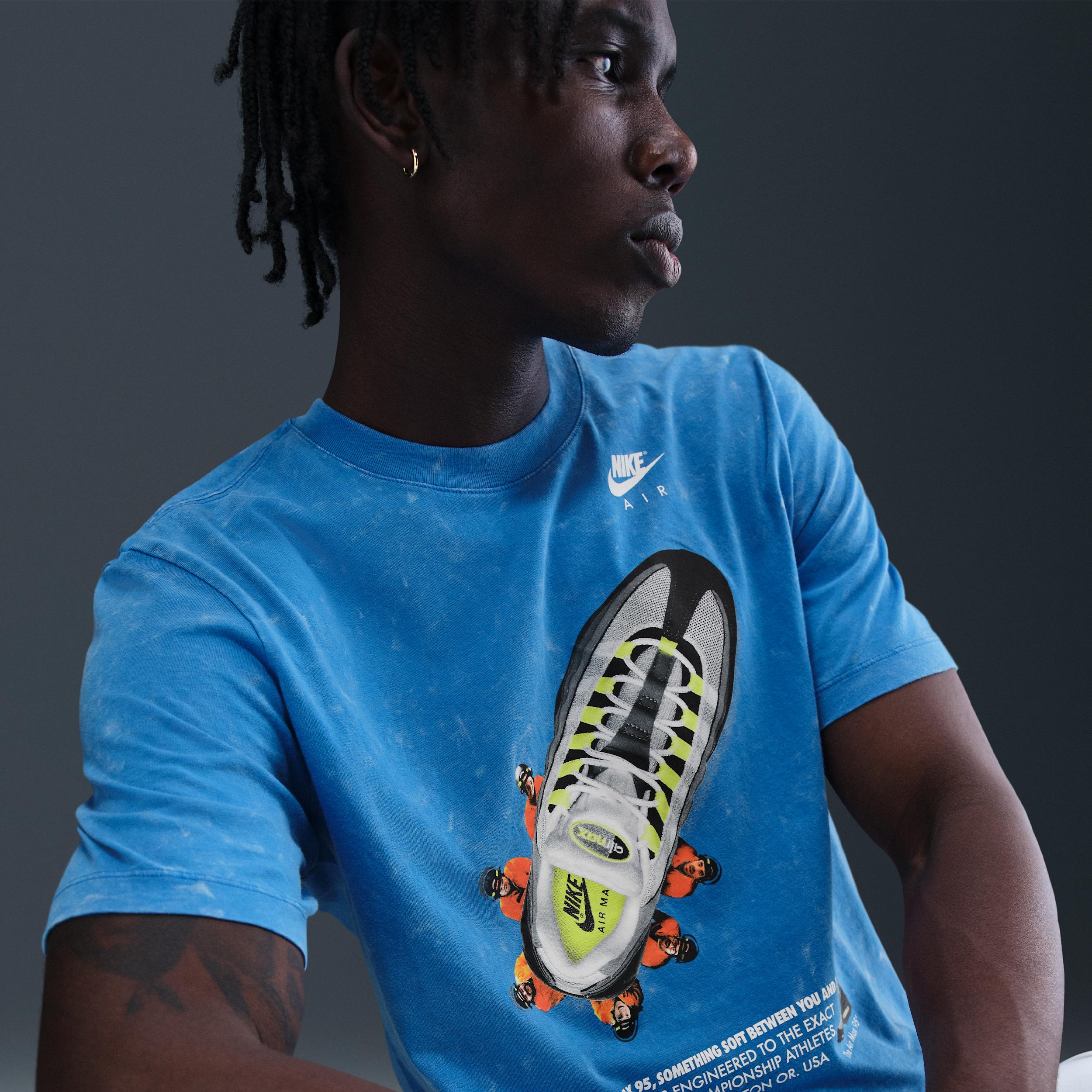 Mens Nike Sportswear Air Max 95 T-Shirt | HQ9277-435 Product Image