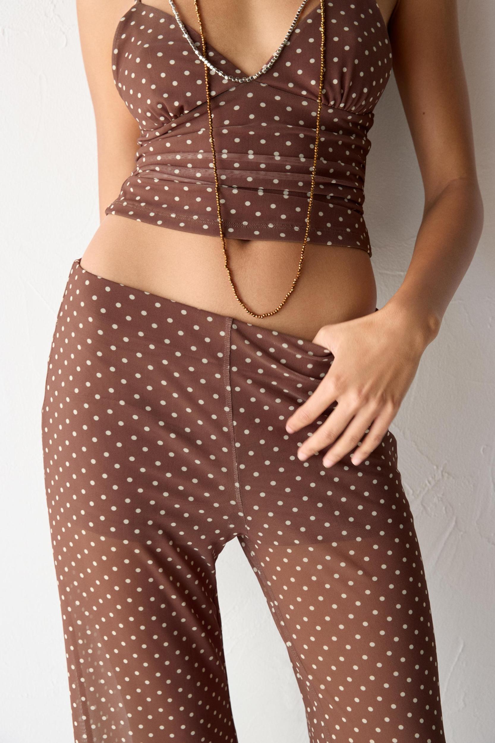Polka dot tulle pants Product Image
