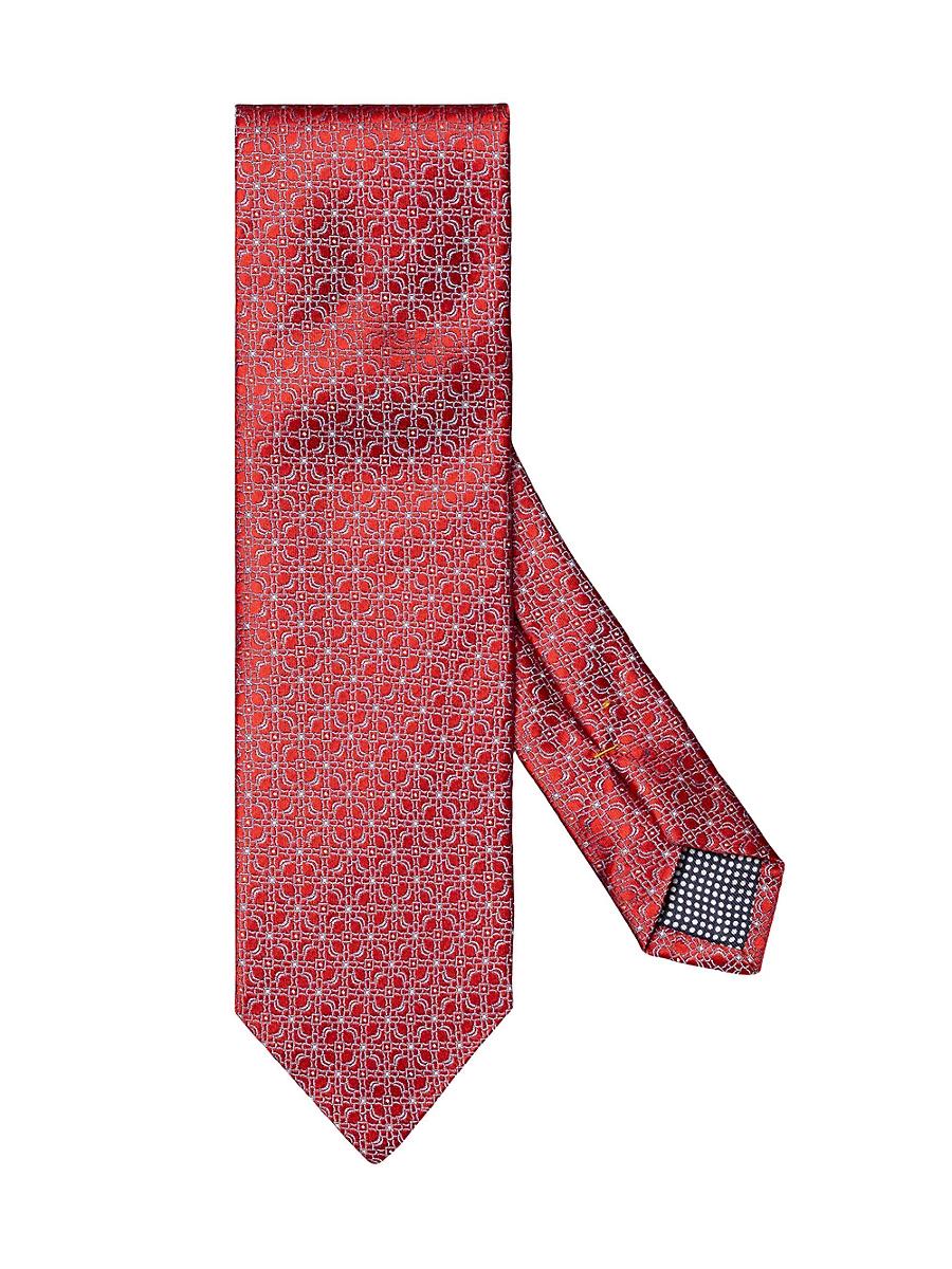 Mens Floral Silk Tie Product Image