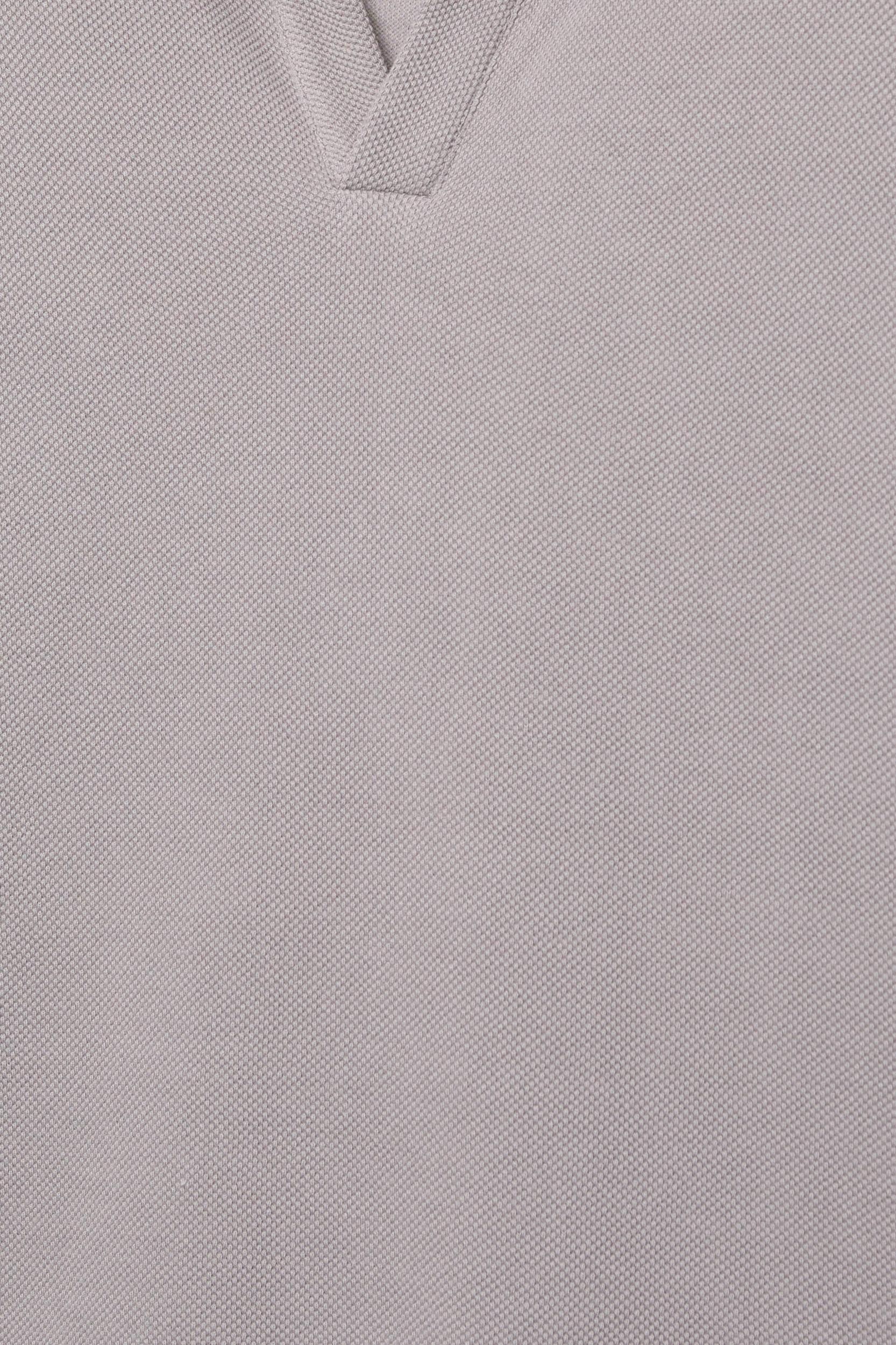 Boxy fit short sleeve polo shirt Product Image