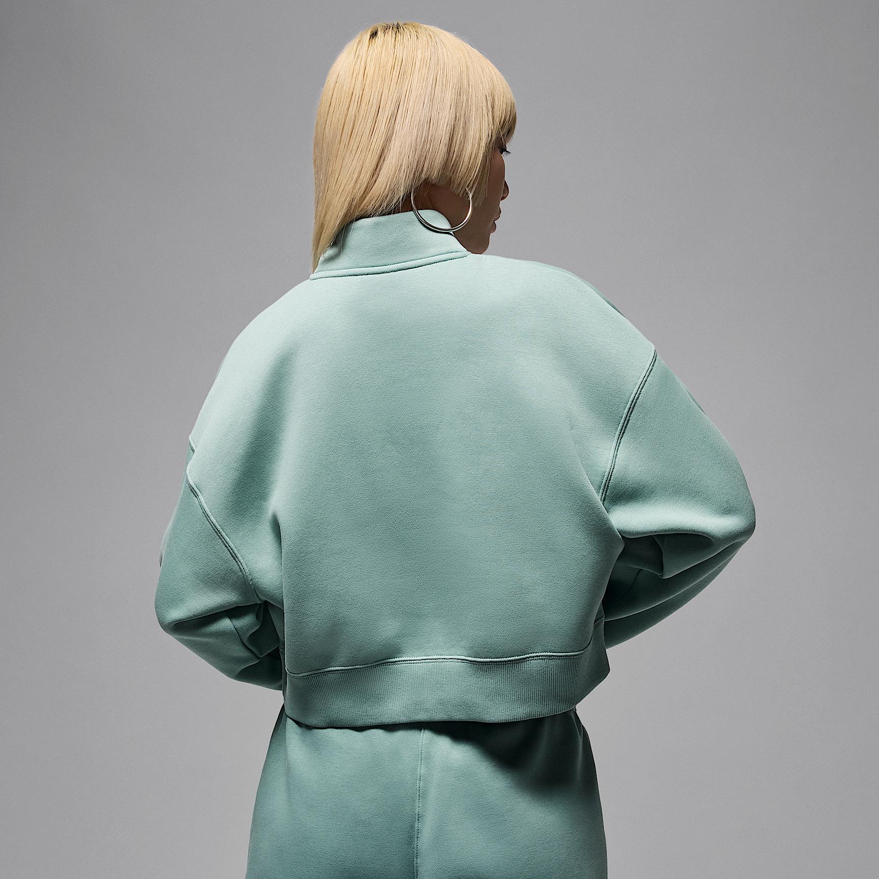 Womens Jordan Brooklyn Fleece 1/4-Zip Top | IH2391-017 Product Image