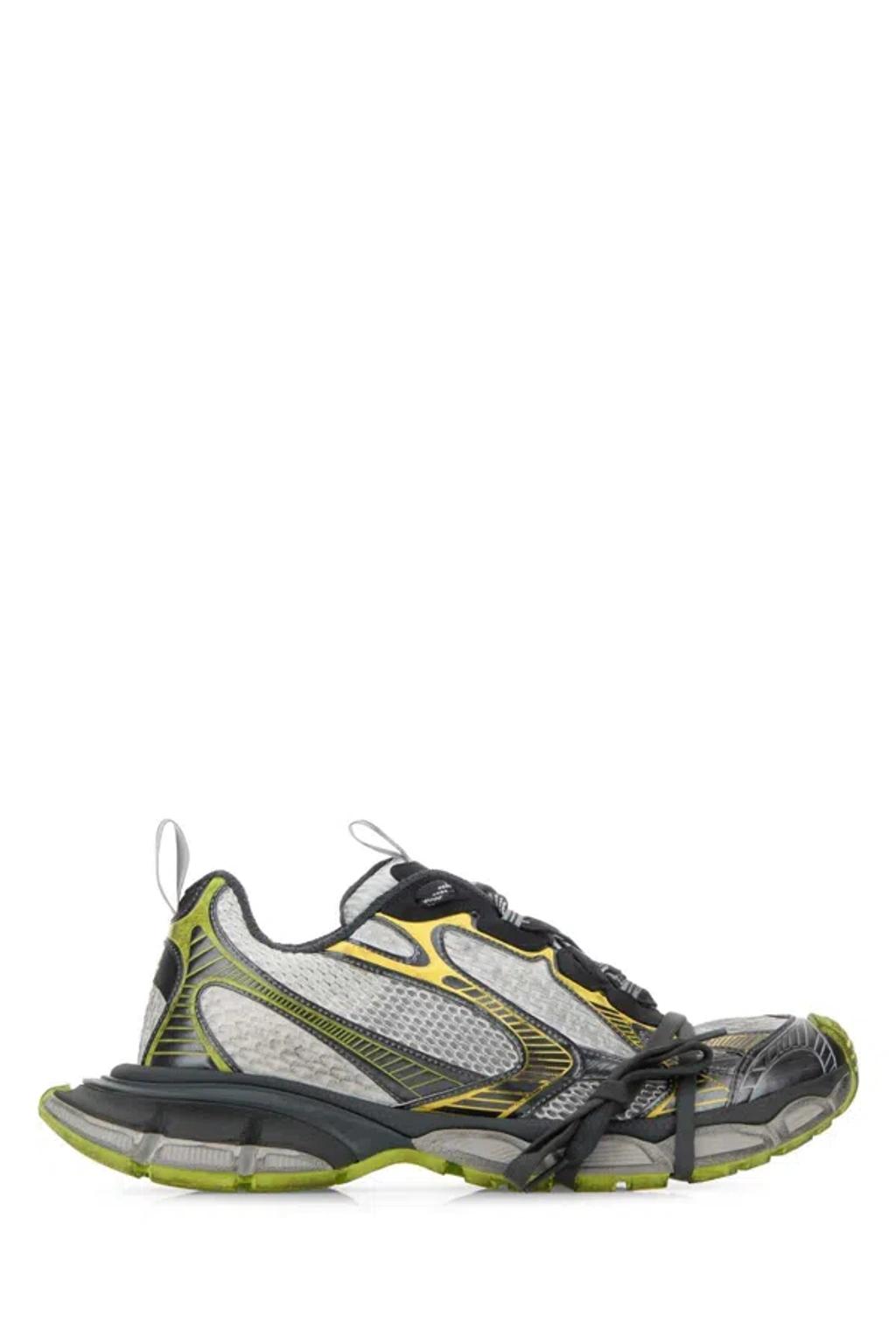 BALENCIAGA Multicolor Mesh And Rubber 3xl Sneakers Product Image