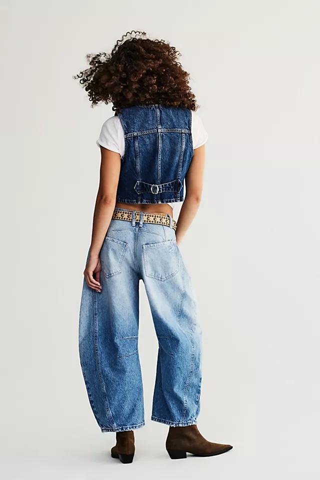 We The Free Good Luck Mid-Rise Barrel Jeans Product Image