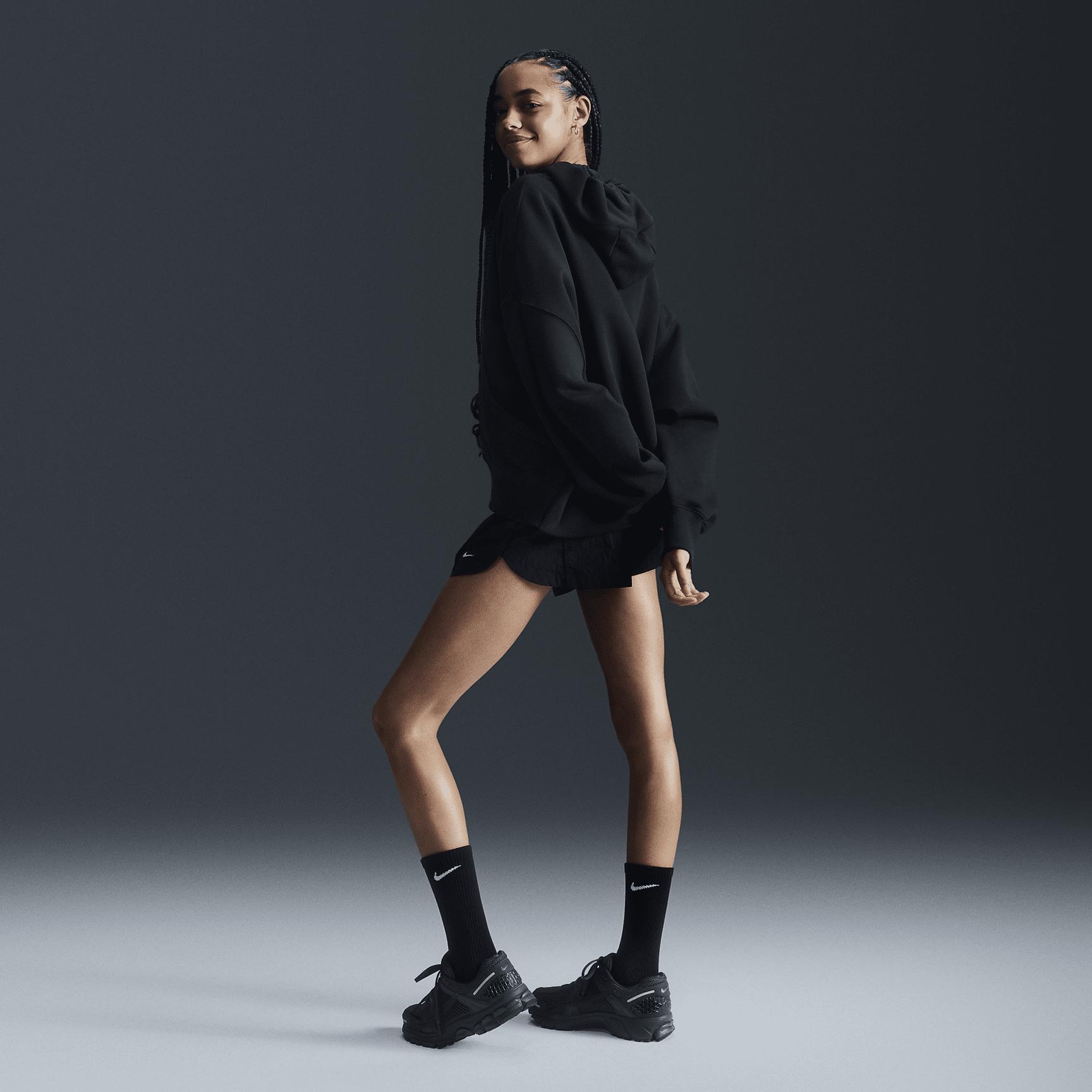 Womens Nike Sportswear Phoenix Fleece Over-Oversized Pullover Hoodie | DQ5858-010 Product Image