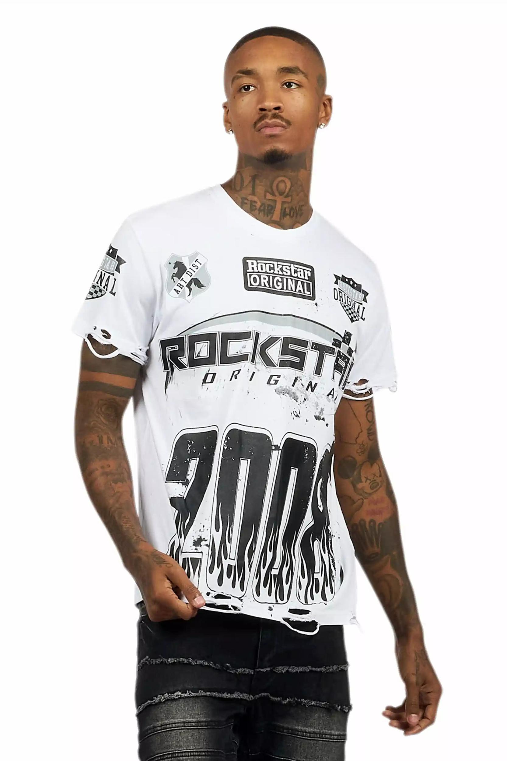 Esha White Oversized T-Shirt Female Product Image