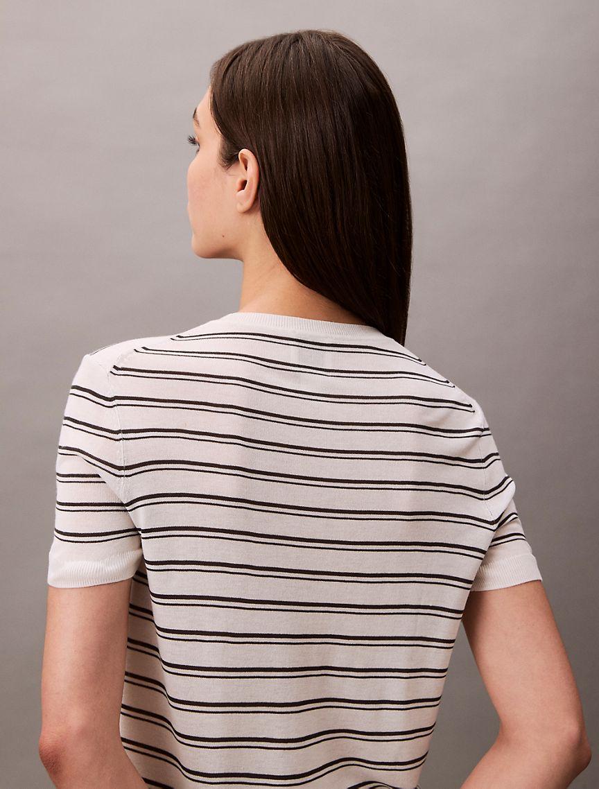 Viscose Short Sleeve Sweater  Product Image