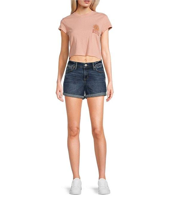 Billabong Wave Trip Short Sleeve Crop Graphic Baby T-Shirt Product Image