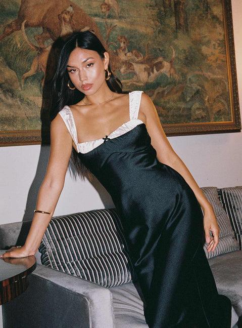 Emmert Maxi Dress Black Product Image