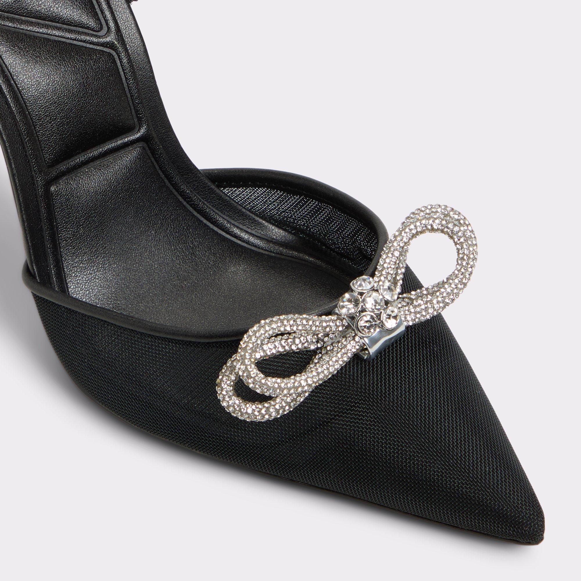 ALDO Addie - Women's Slingback Collection - Black, Size 10 Product Image