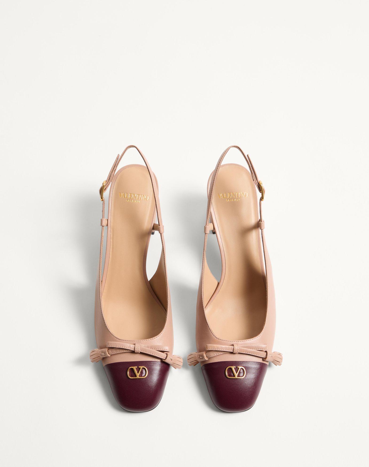 Valet Du Roi Kidskin Slingback Pumps 60Mm Product Image