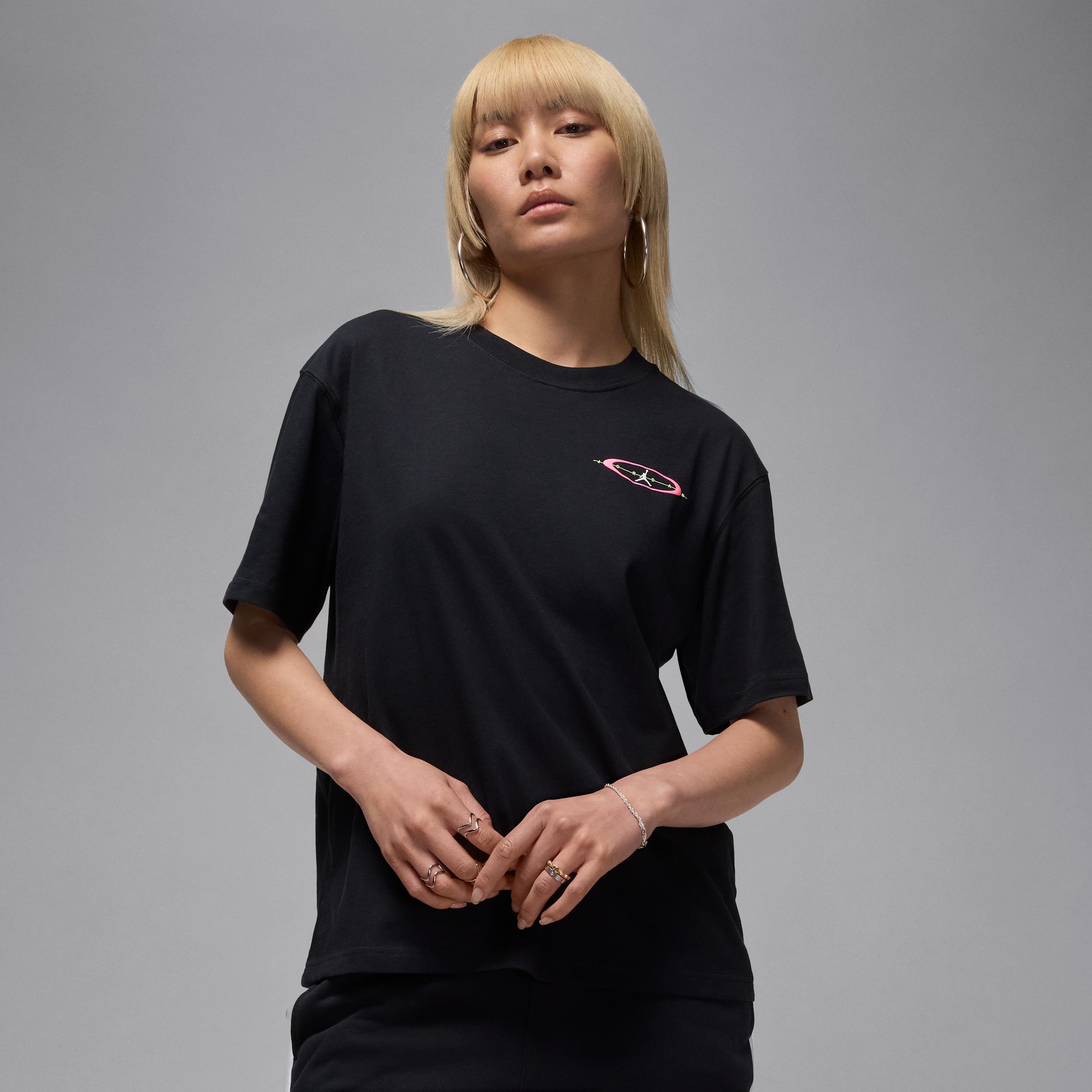 Womens Jordan Brooklyn Graphic T-Shirt | HV0194-010 Product Image