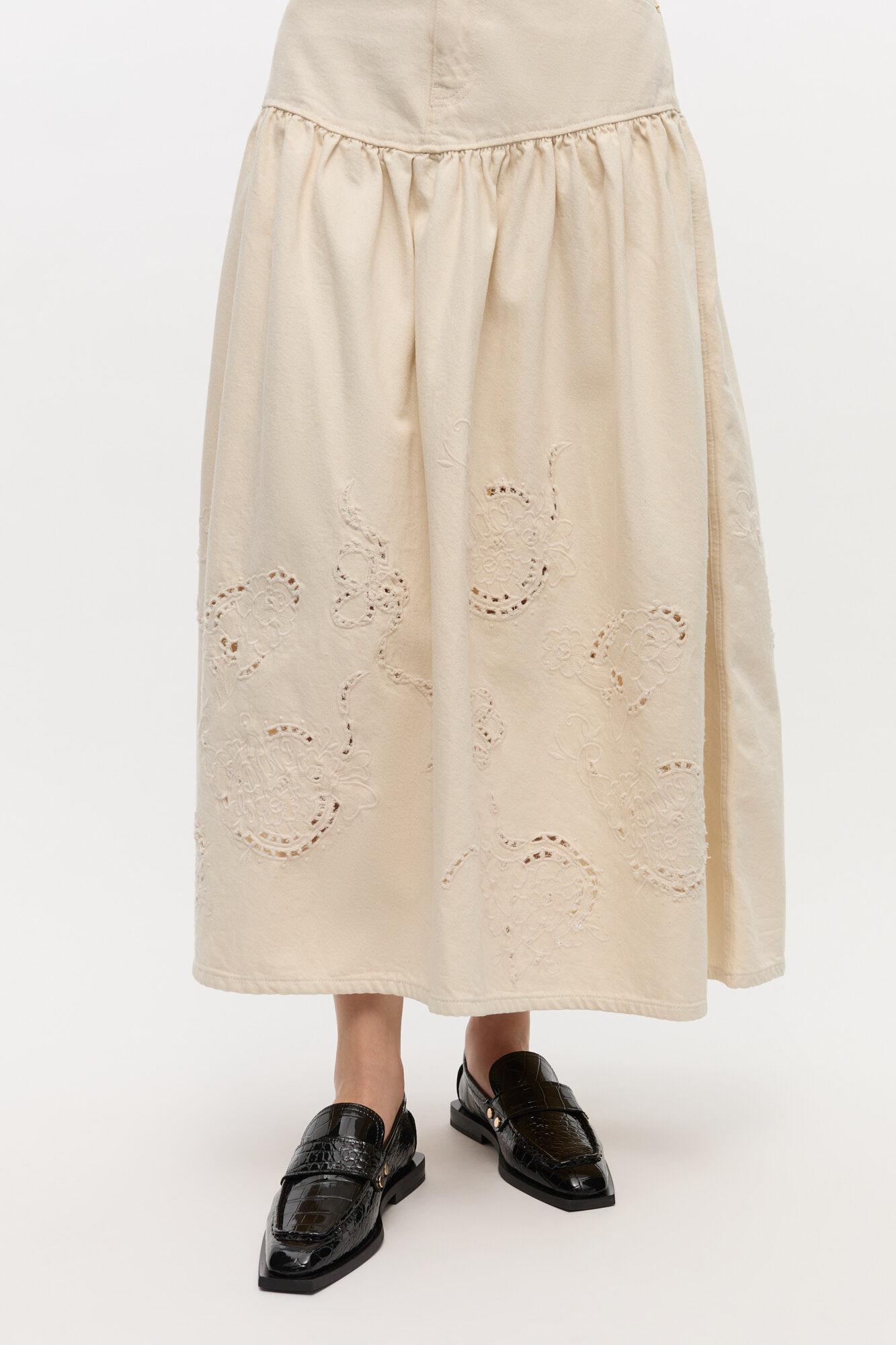 Black Croco Studded Loafers Product Image