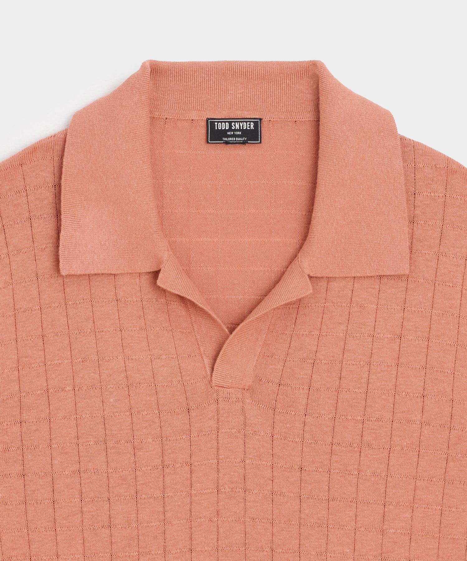 Linen Montauk Sweater Polo Product Image