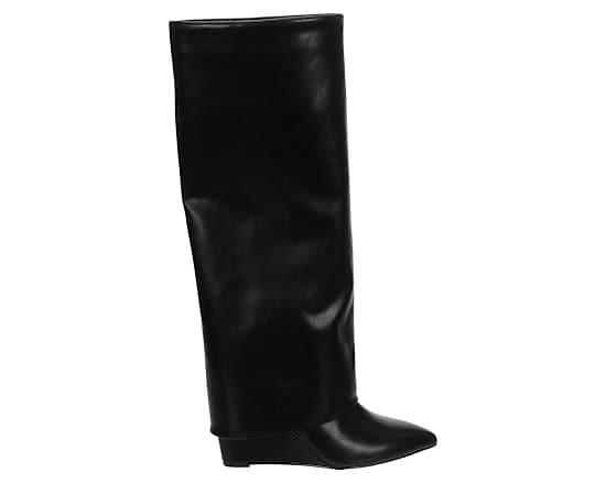 Madden Girl Womens Evander Fold Over Tall Dress Boot Product Image