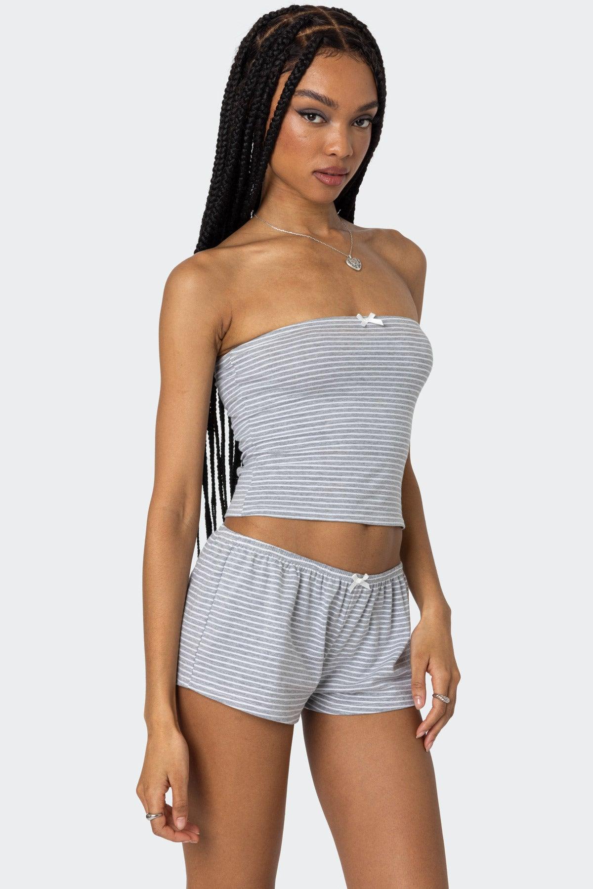 Astor Striped Tube Top Product Image