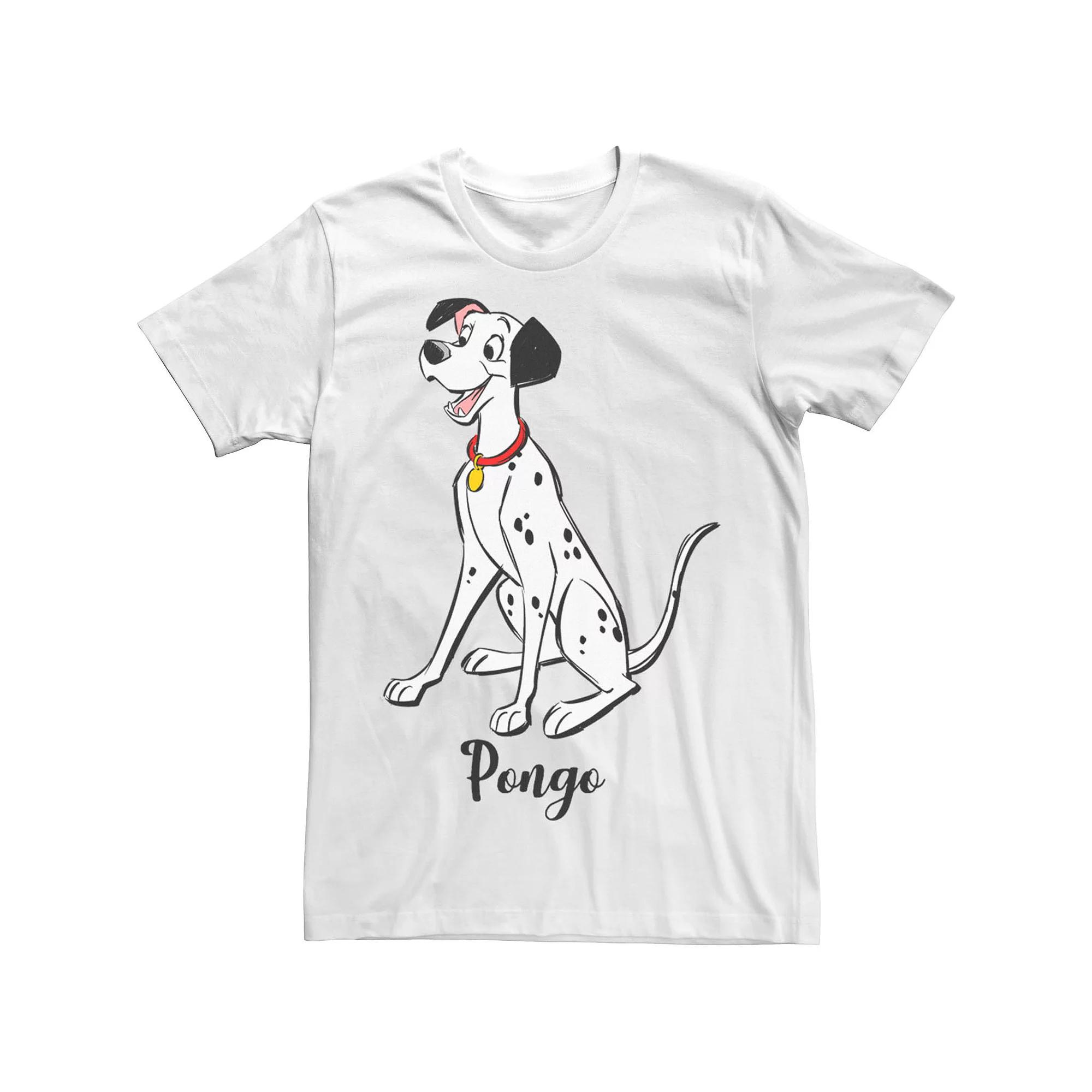 Disney's 101 Dalmatians Perdita Big Face Men's Tee,  Product Image