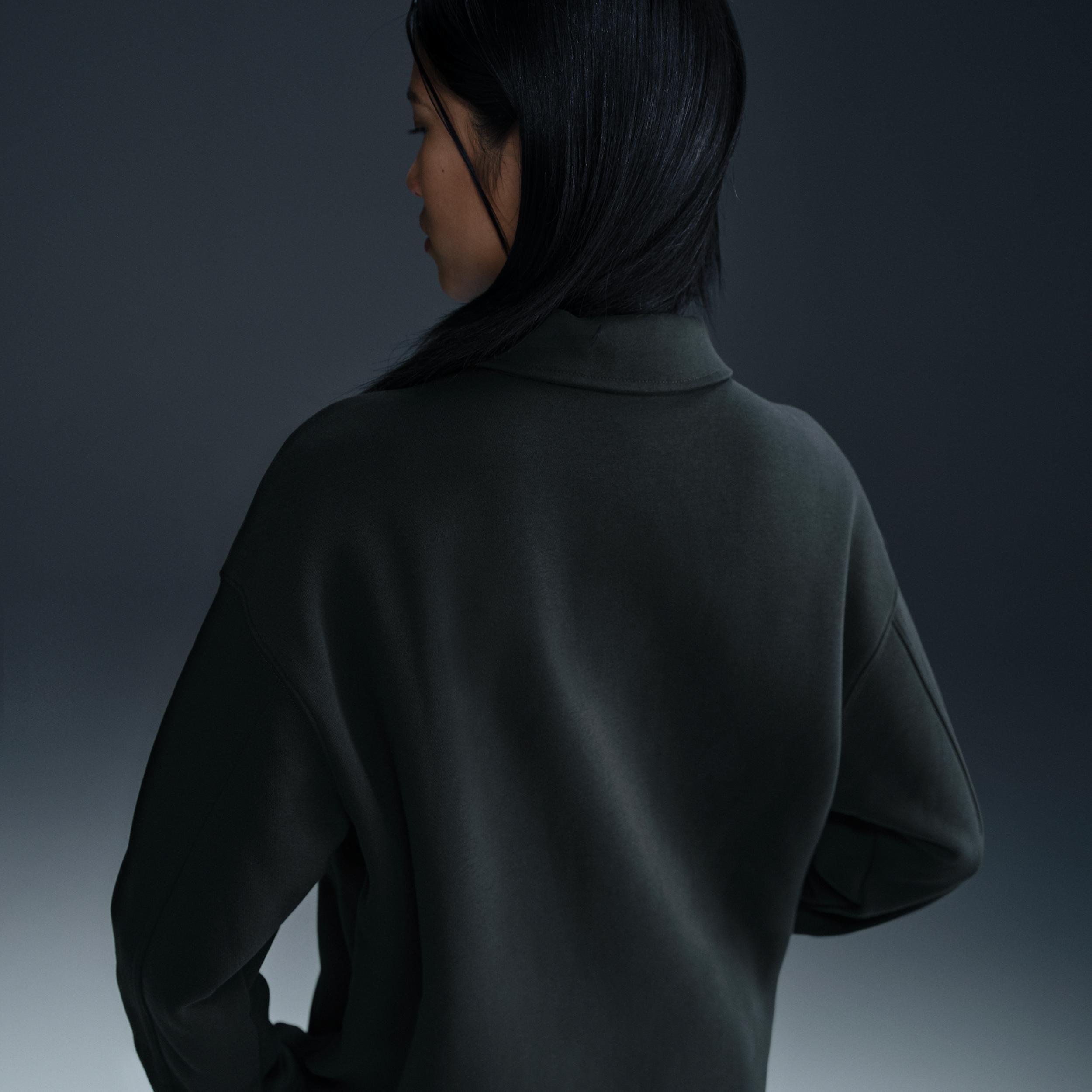 Womens Nike Sportswear Phoenix Fleece Oversized Shirt Jacket Product Image